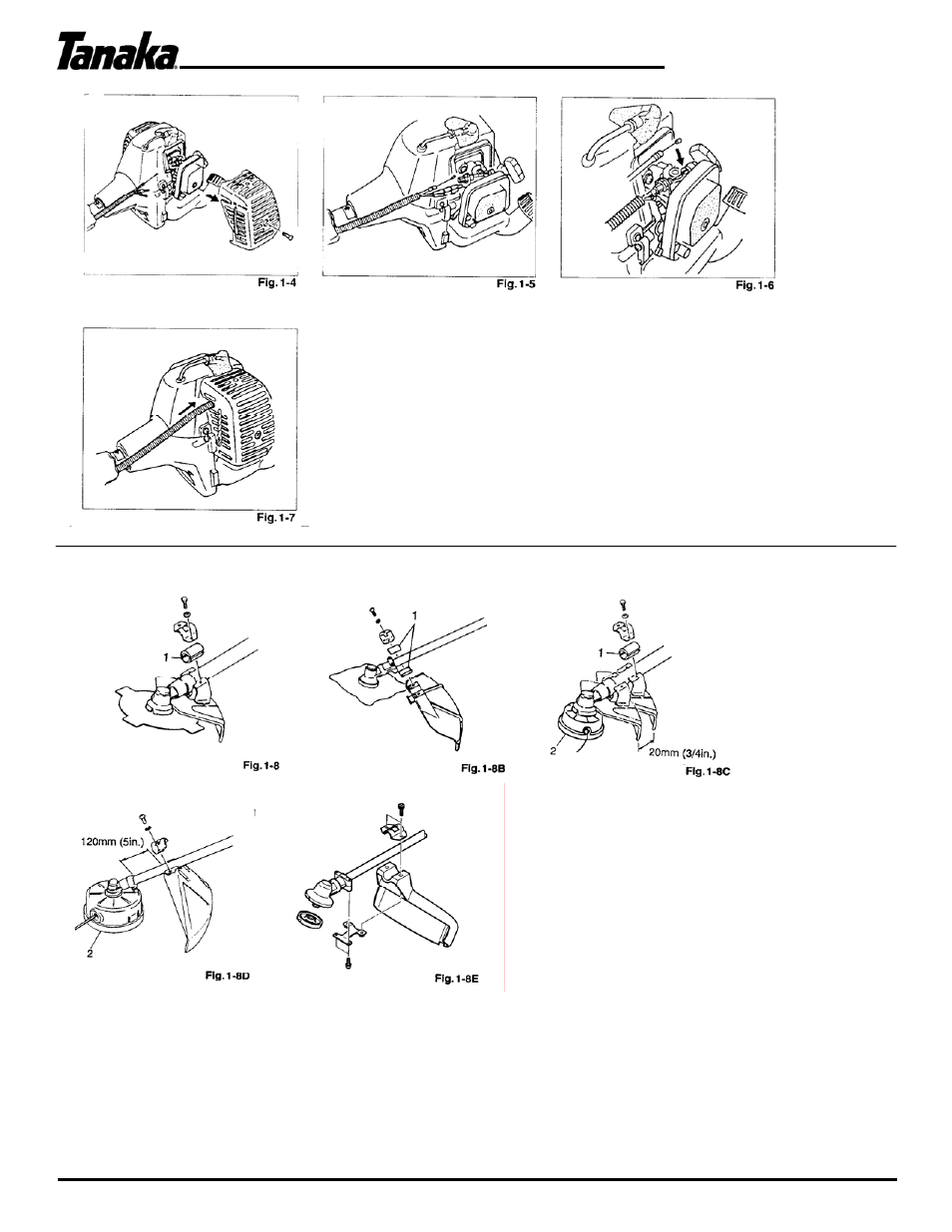 Owner’s manual | Tanaka TBC-340/D User Manual | Page 7 / 21