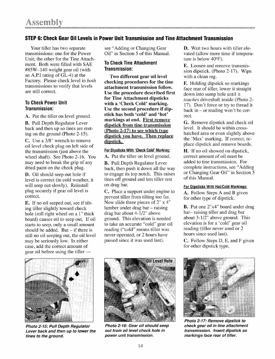 Troy-Bilt 12069-7HP User Manual | Page 14 / 68