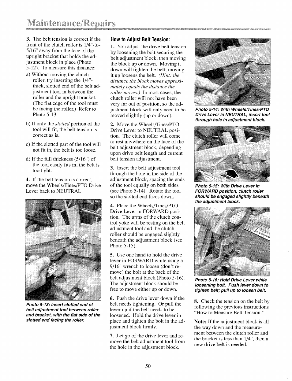 Troy-Bilt 12069-7HP User Manual | Page 50 / 68