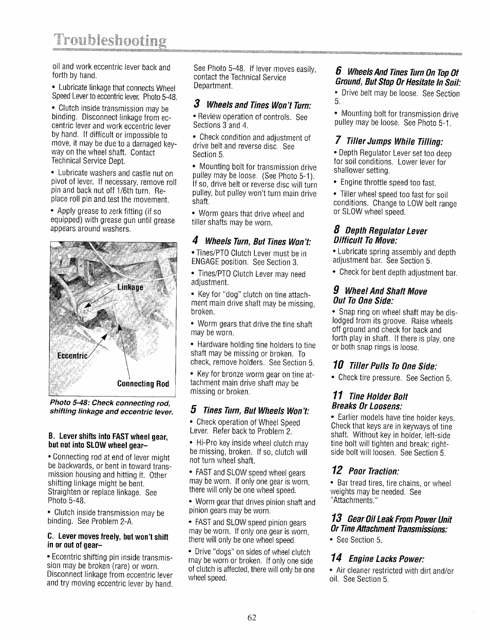 Troy-Bilt 12069-7HP User Manual | Page 62 / 68