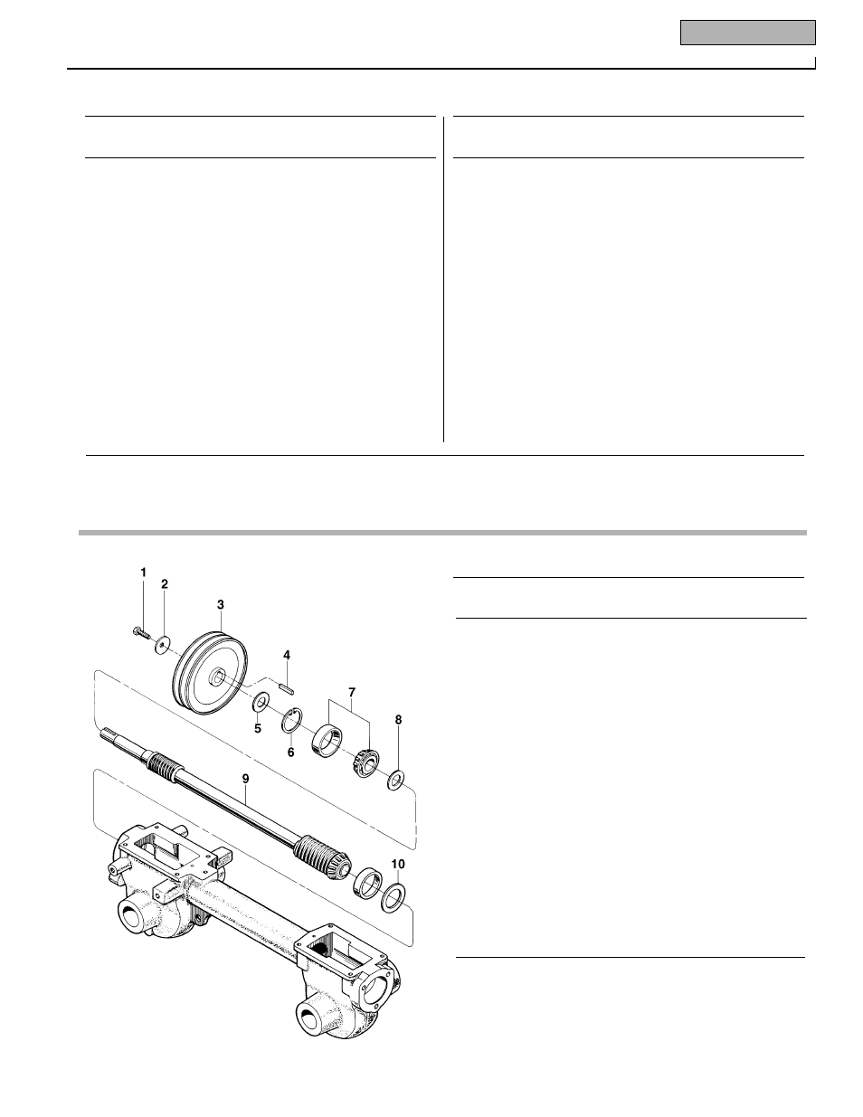 Parts list | Troy-Bilt 12210 User Manual | Page 25 / 32