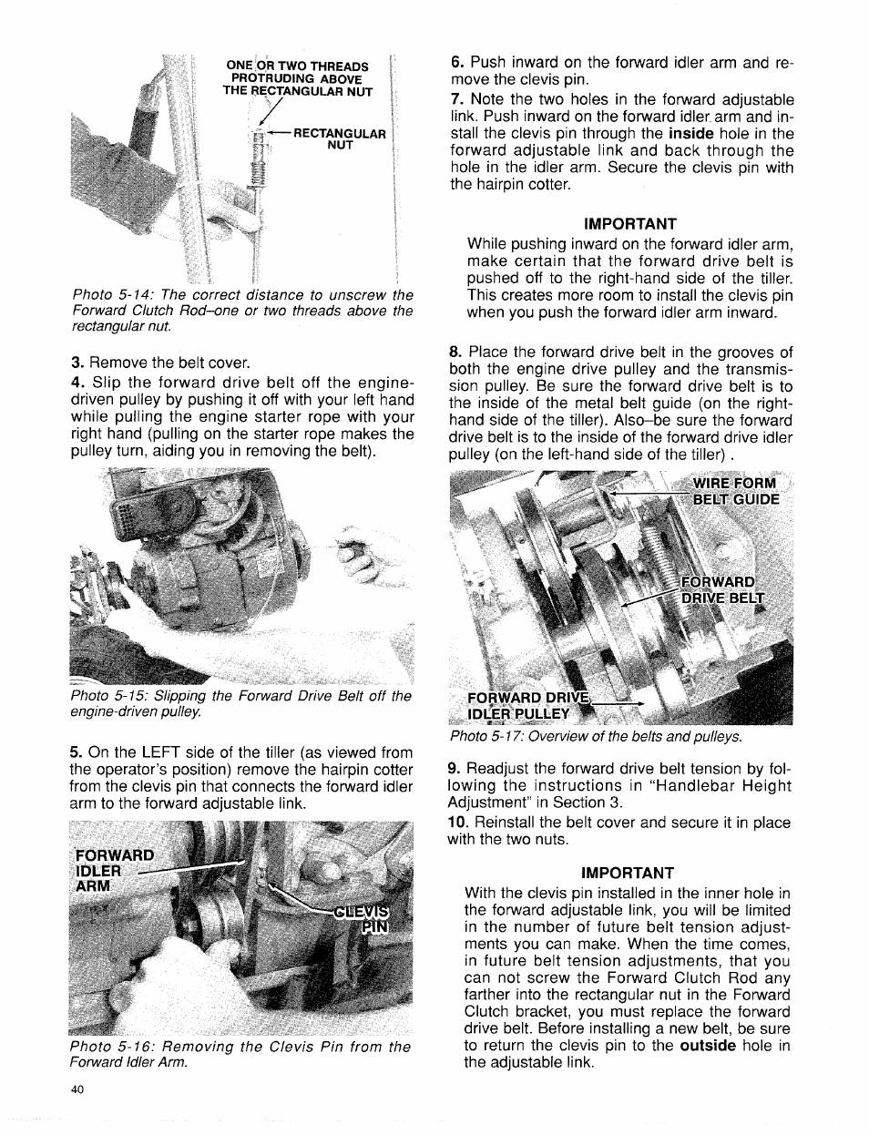 M mñ | Troy-Bilt 15009 User Manual | Page 42 / 56