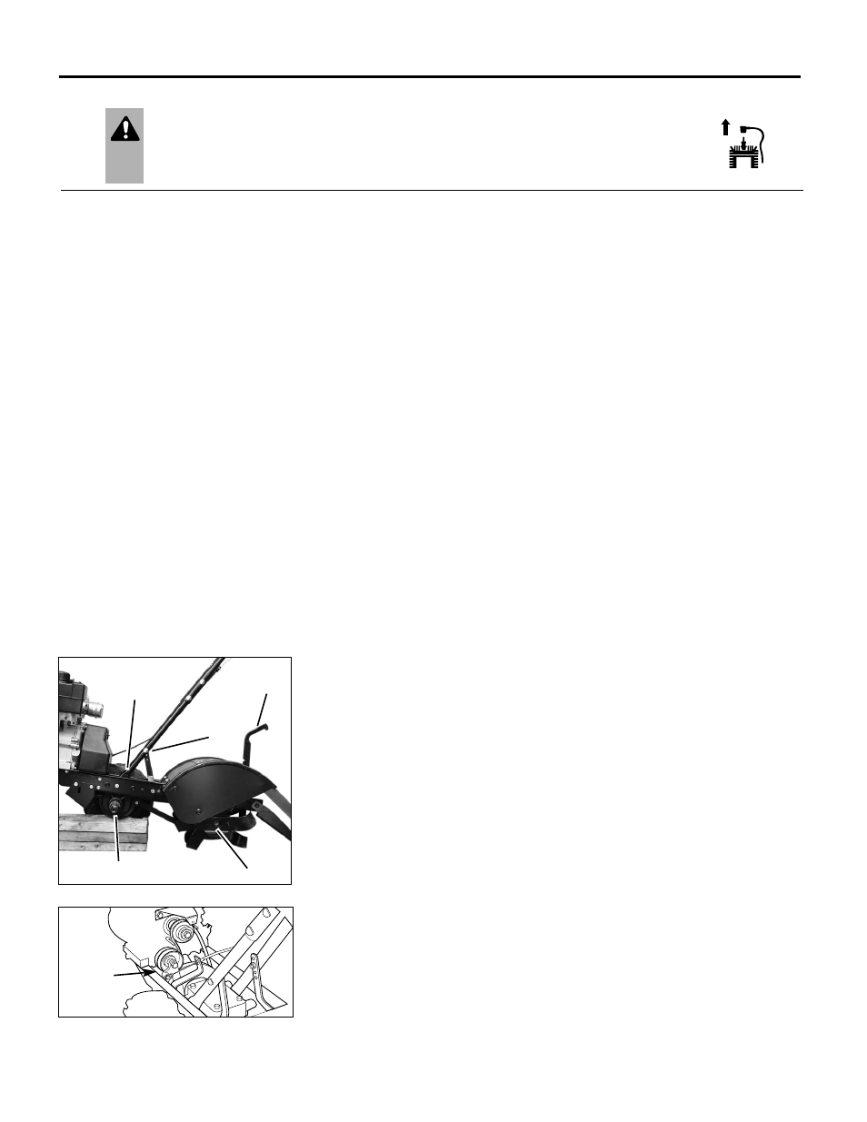Warning | Troy-Bilt 12190-3HP User Manual | Page 20 / 28
