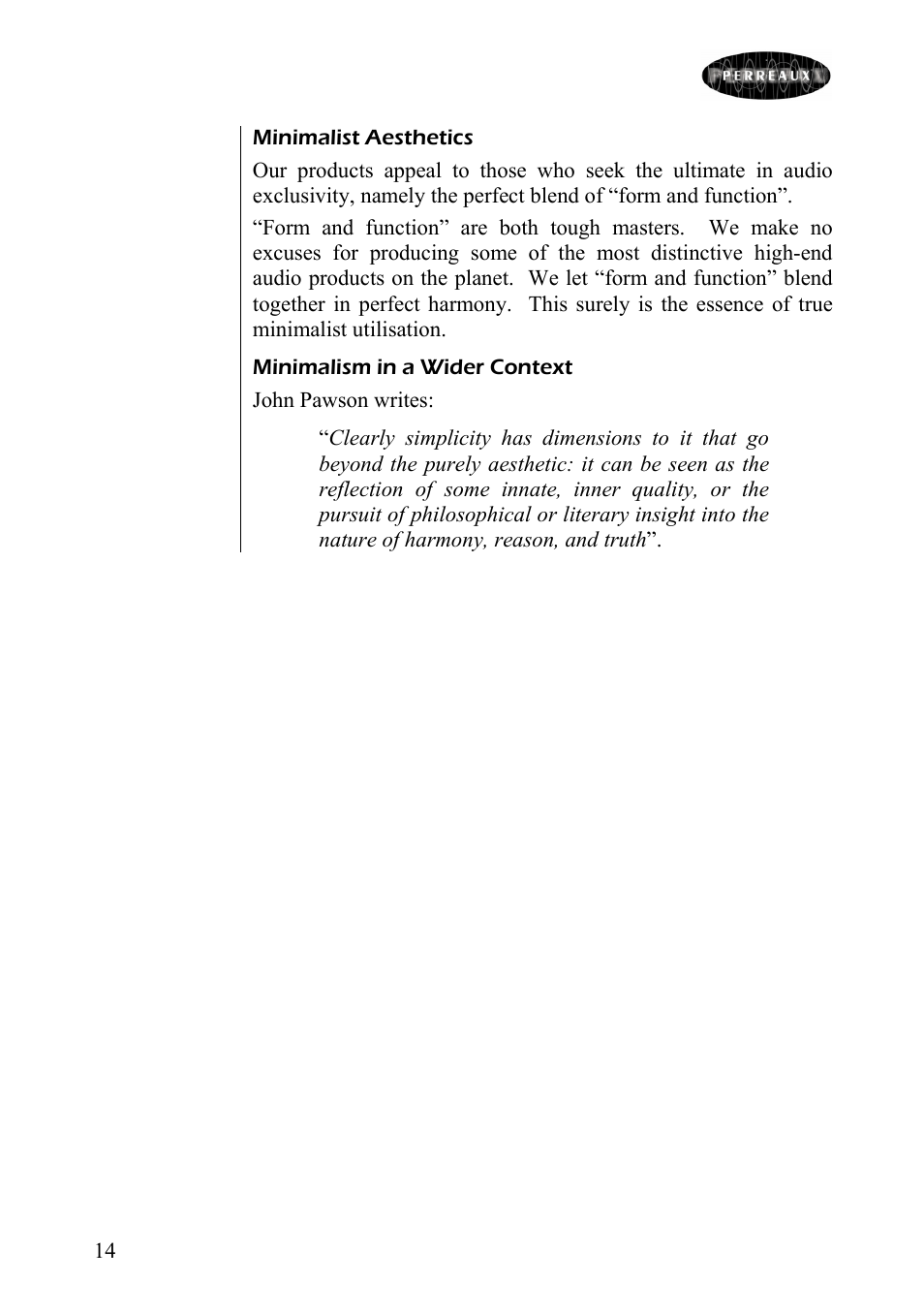Perreaux SX60m User Manual | Page 15 / 28