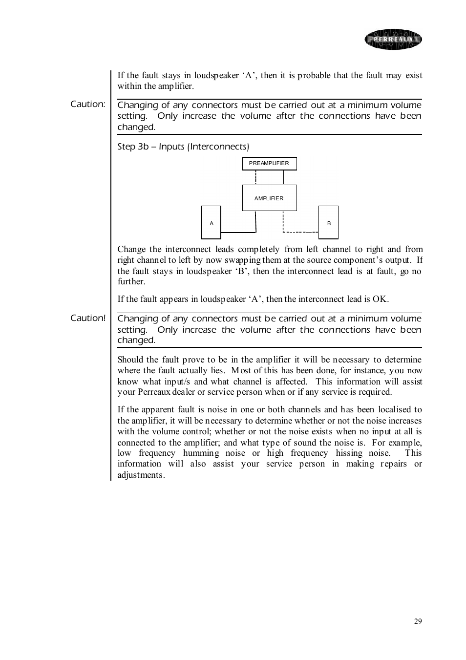 Perreaux SM6 MKII User Manual | Page 29 / 37