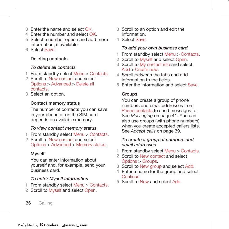 Tannoy WALKMAN W715 User Manual | Page 36 / 88