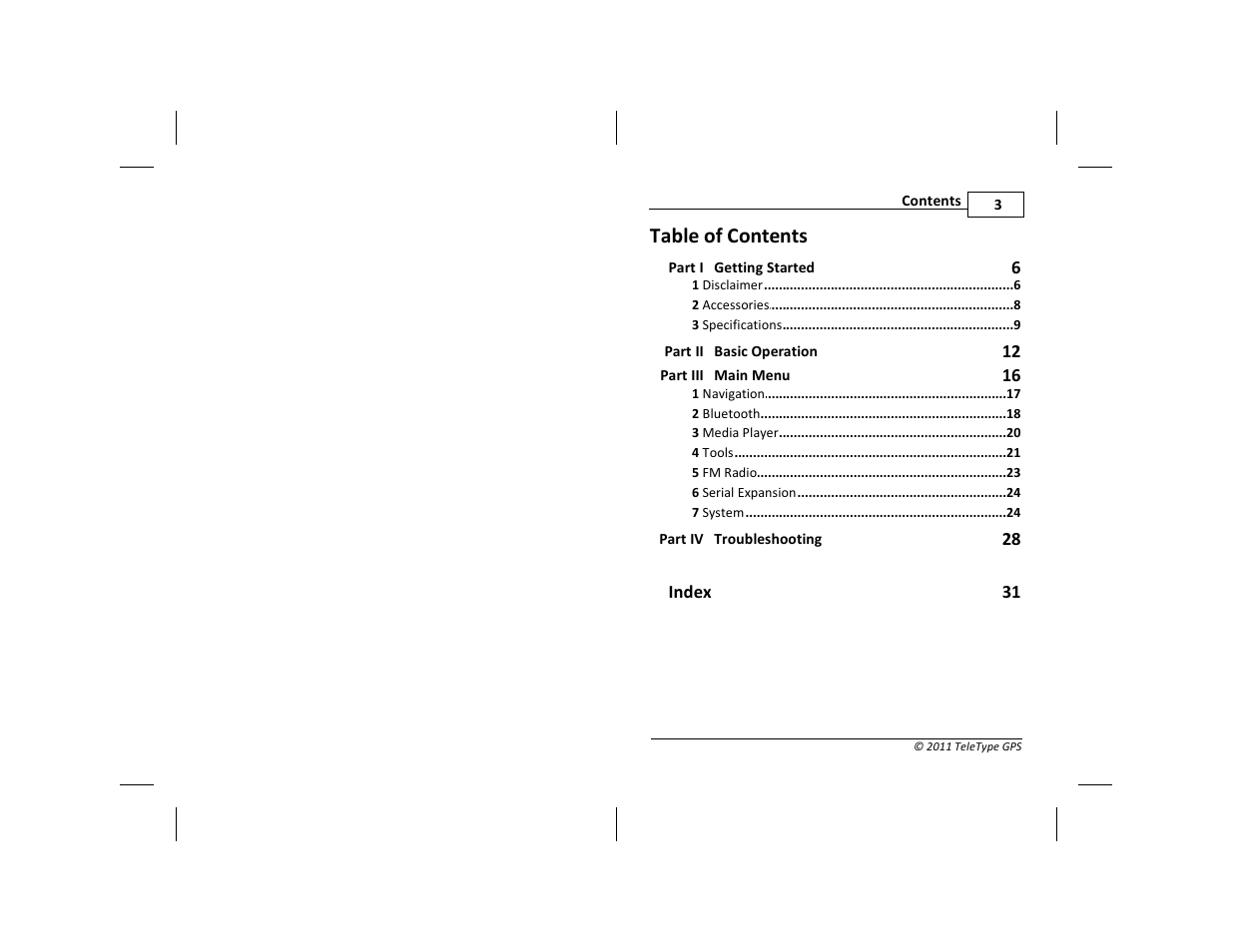 TeleType Company WORLDNAV 7400 User Manual | Page 3 / 16