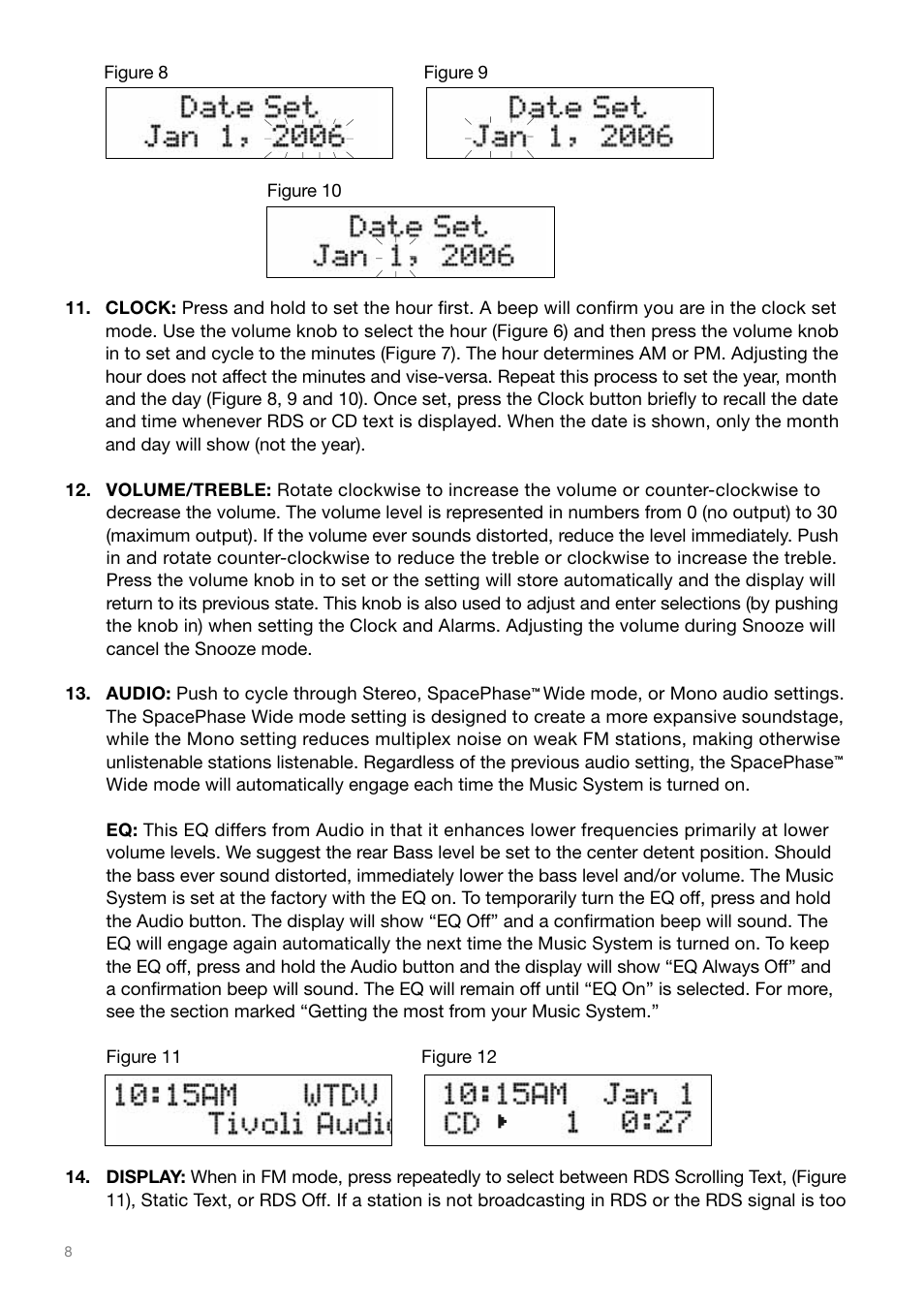 Tivoli Audio MSY0906USR2 User Manual | Page 8 / 16