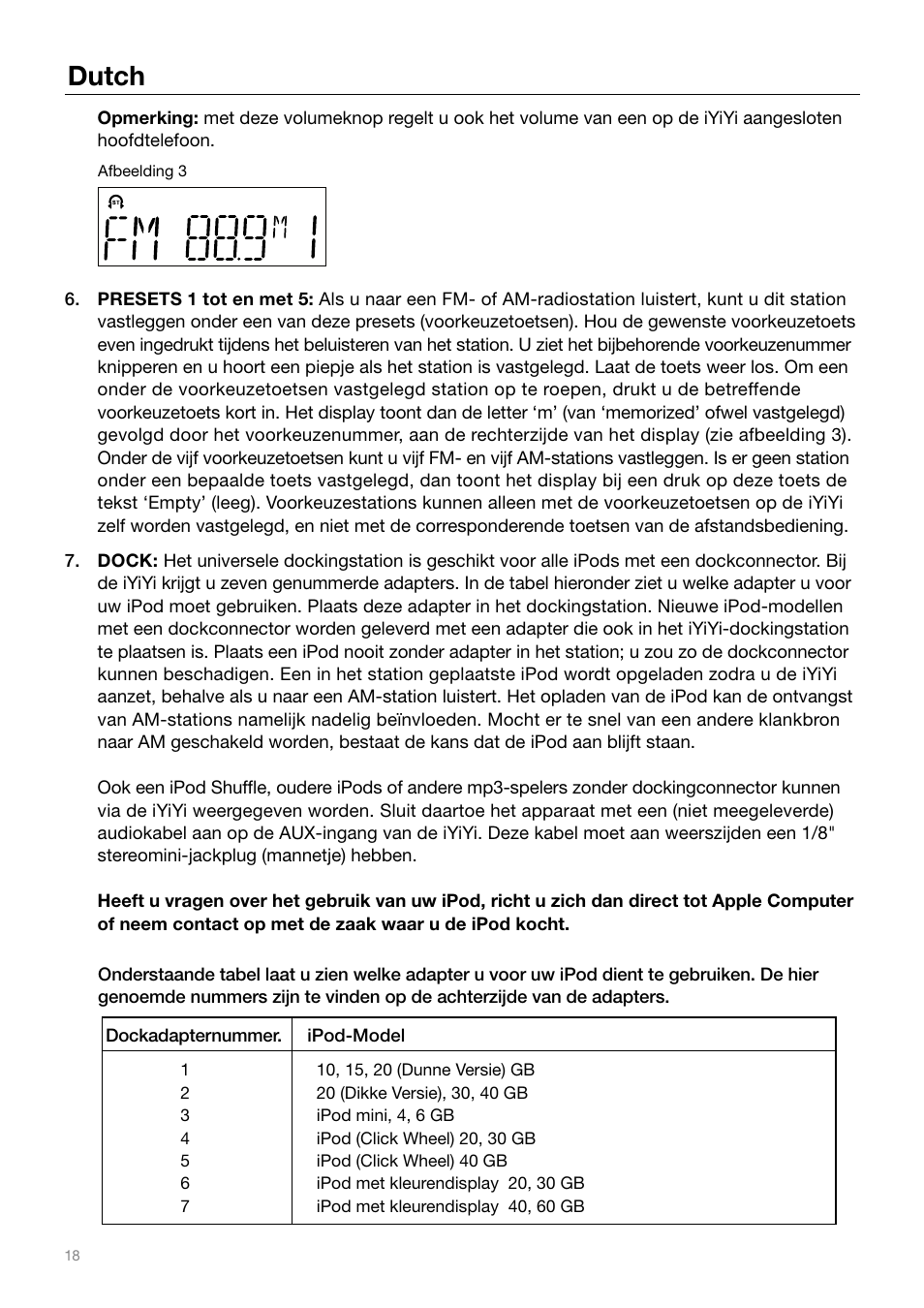 Dutch | Tivoli Audio IYIYI User Manual | Page 18 / 56