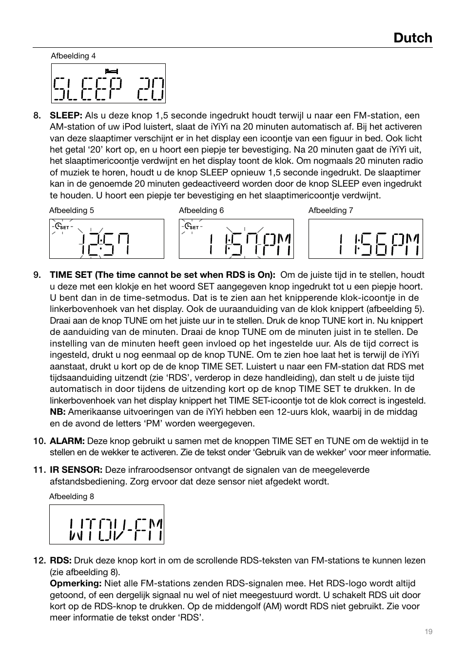 Dutch | Tivoli Audio IYIYI User Manual | Page 19 / 56