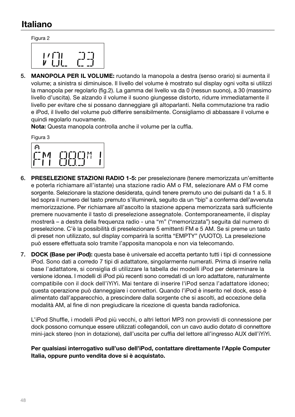 Italiano | Tivoli Audio IYIYI User Manual | Page 48 / 56