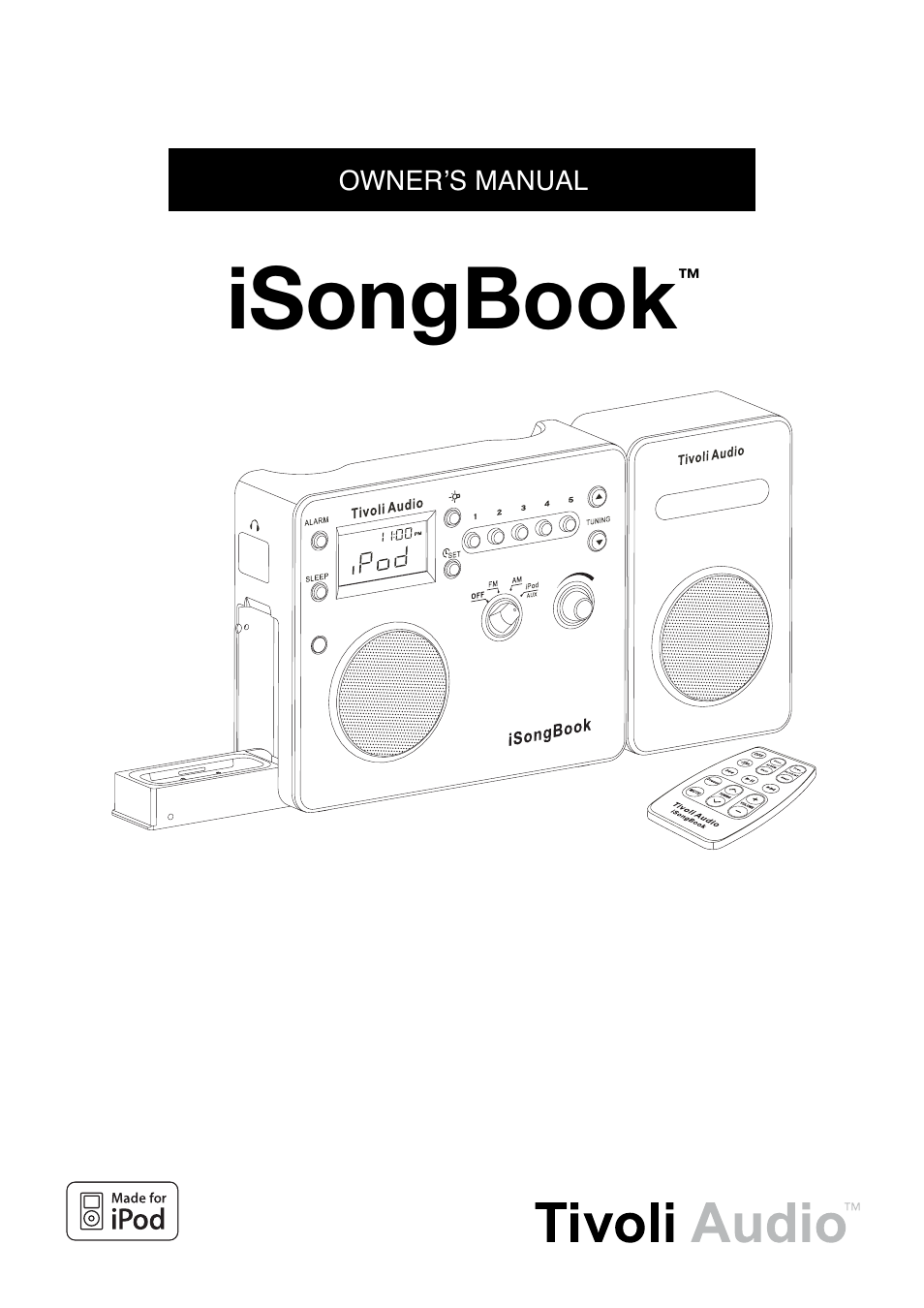 Tivoli Audio ISONGBOOK User Manual | 17 pages