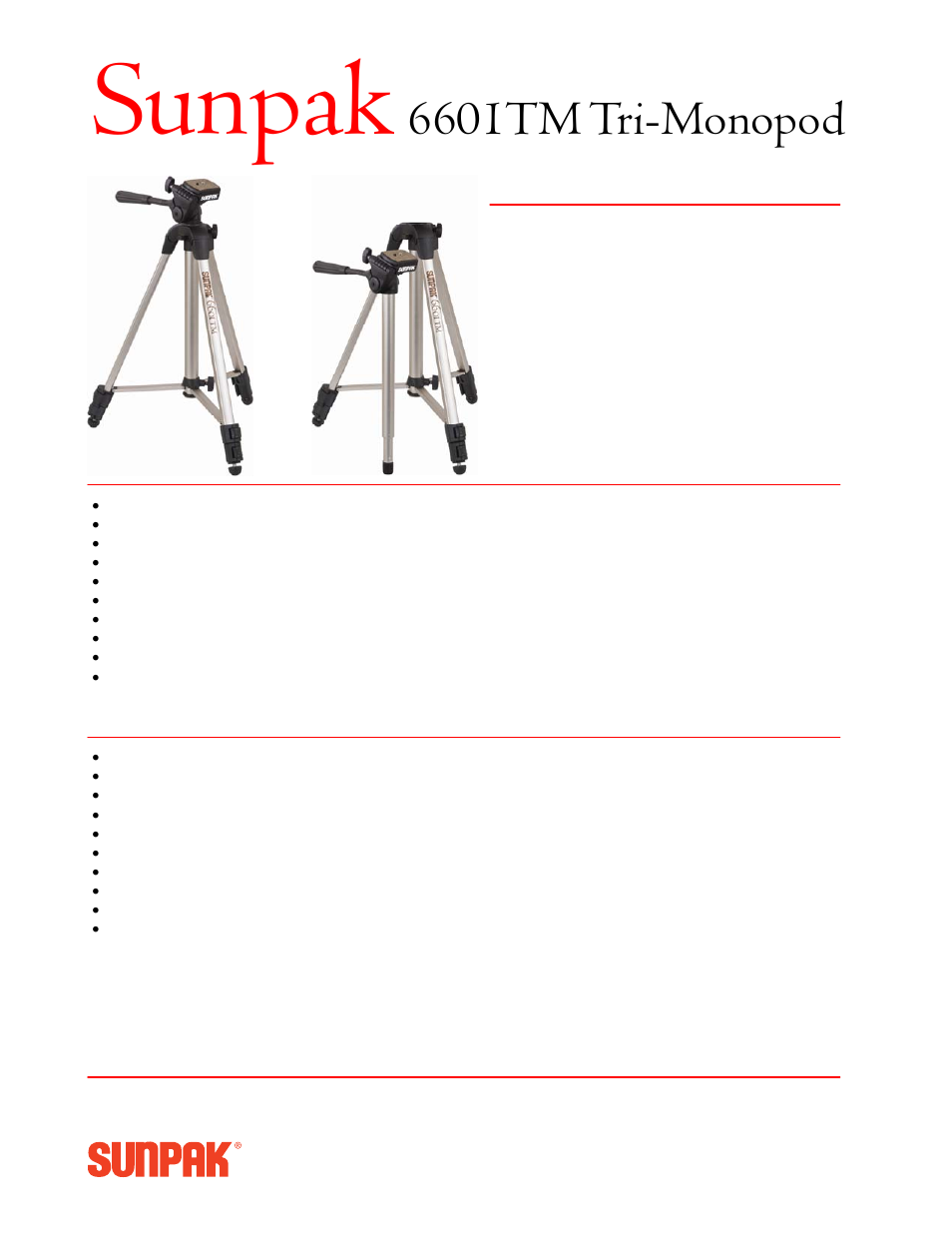 ToCAD Tri-Monopod 620-060TM User Manual | 1 page