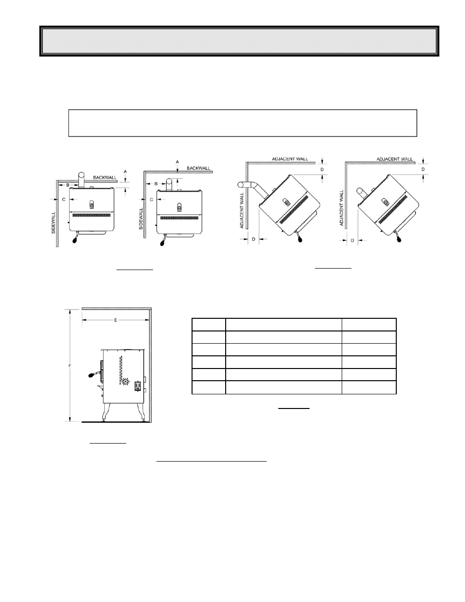 Installation | United States Stove Company 5700 User Manual | Page 7 / 28