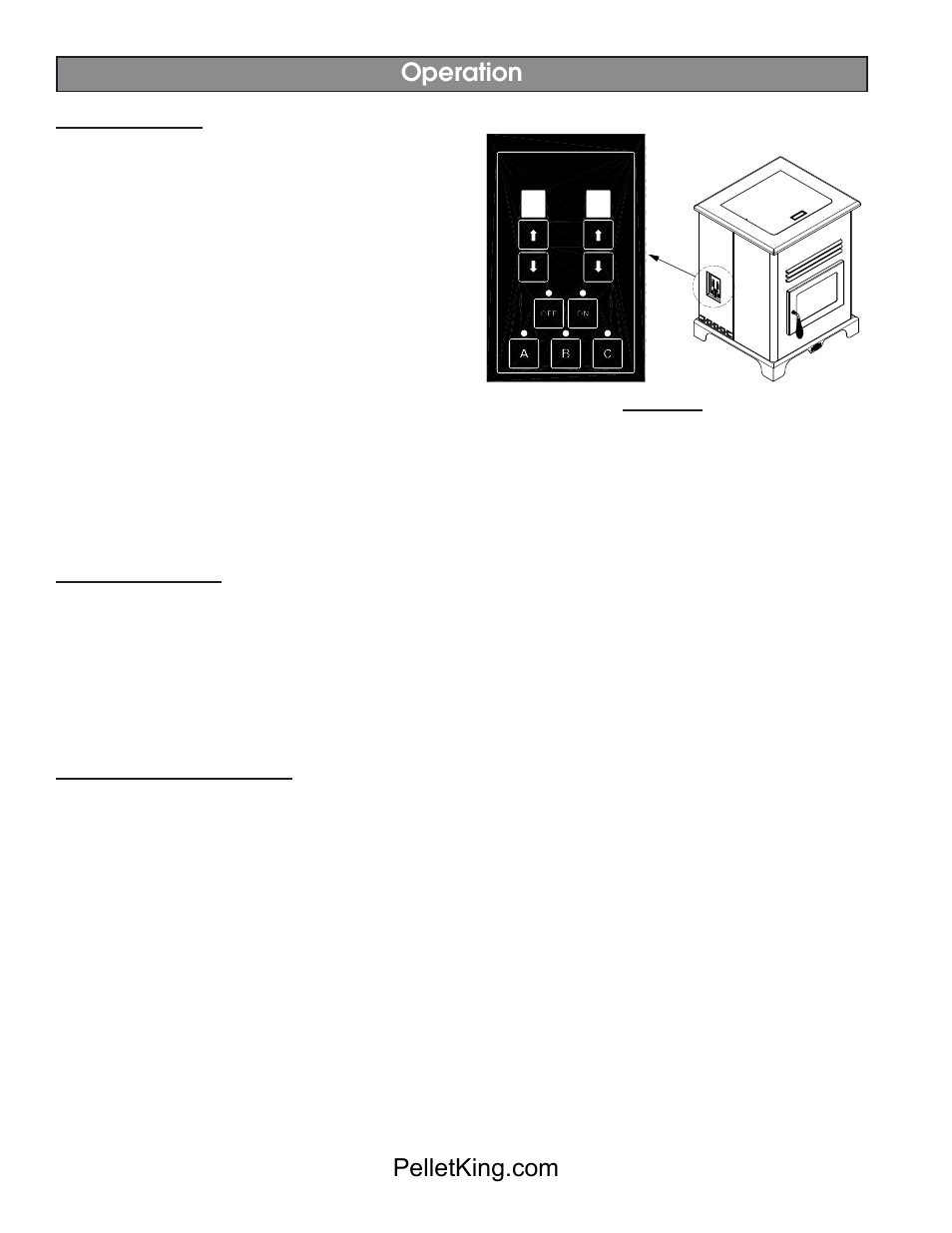 Operation | United States Stove Company 5500/5500XL User Manual | Page 12 / 20