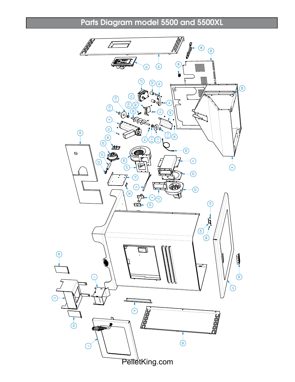United States Stove Company 5500/5500XL User Manual | Page 17 / 20