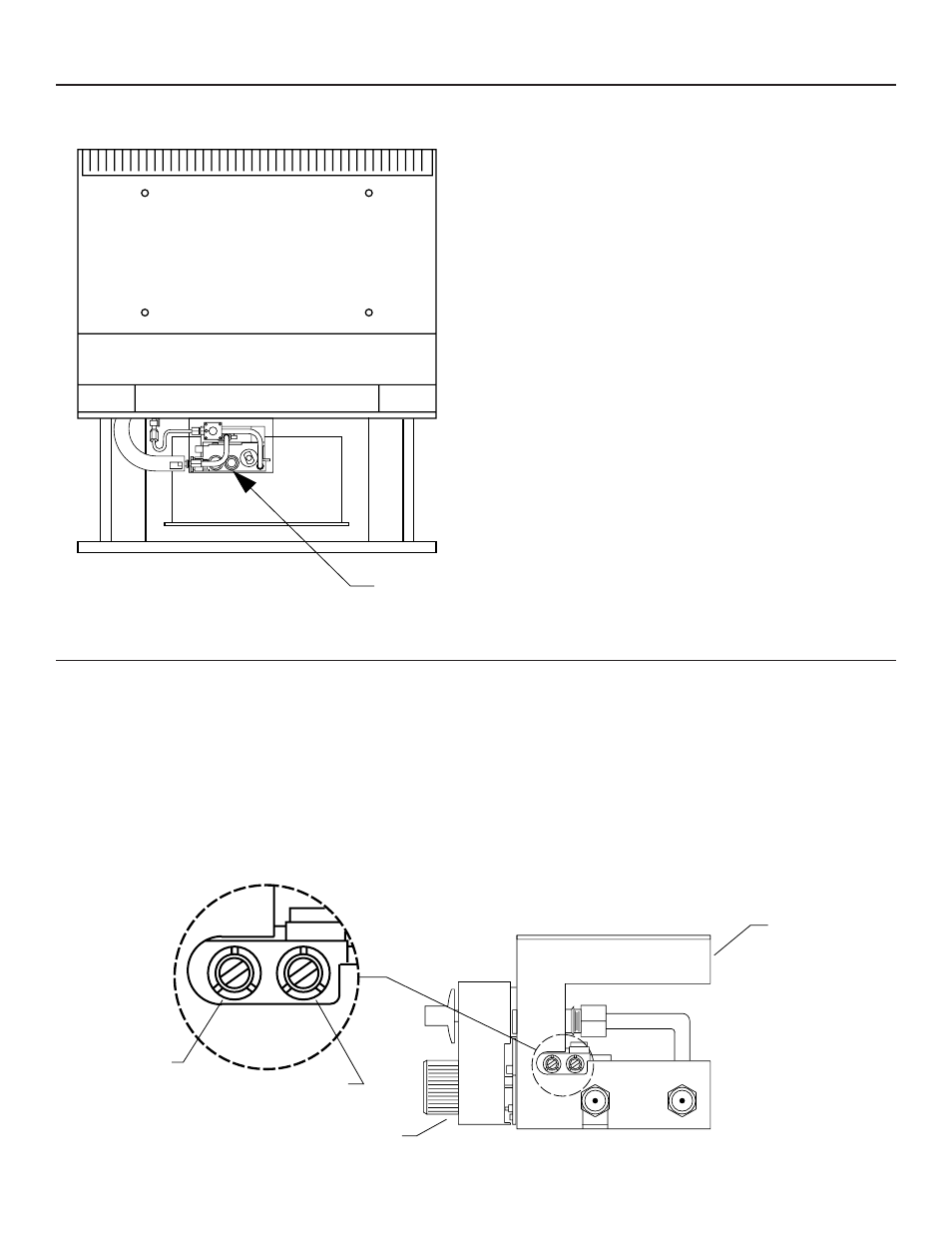Gas connection, Gas pressure check | United States Stove Company C9740N User Manual | Page 9 / 9