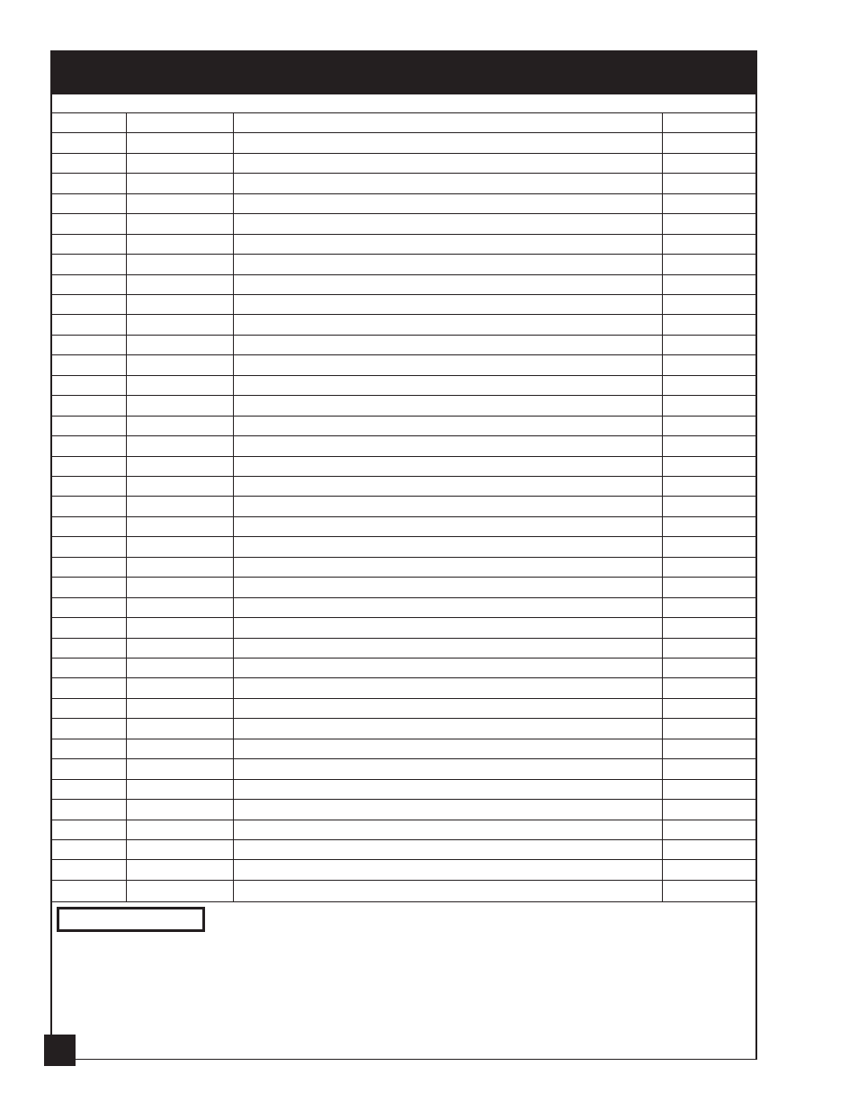 2020 assembly parts list | United States Stove Company 2020N User Manual | Page 20 / 28