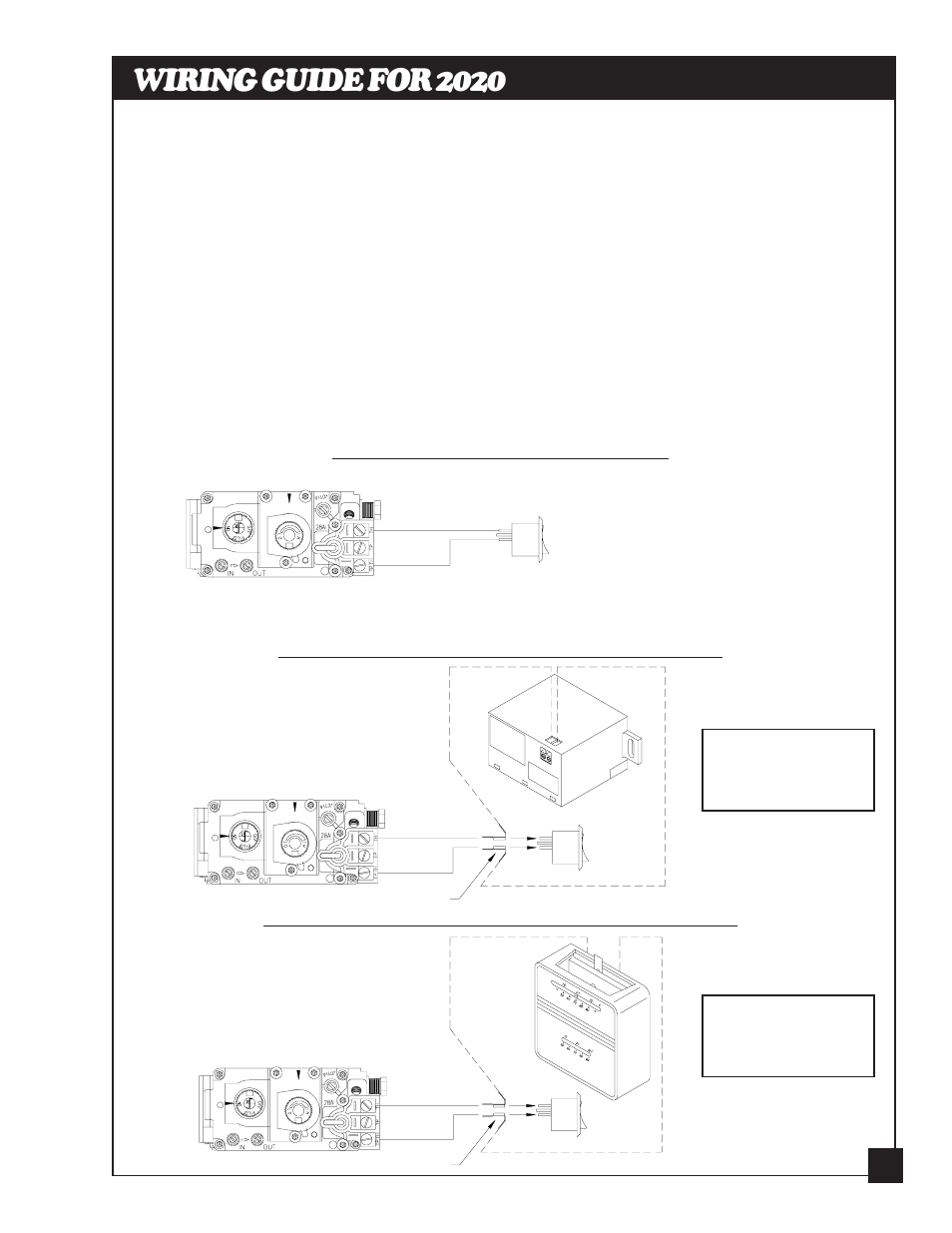 Wiring guide for 2020 | United States Stove Company 2020N User Manual | Page 23 / 28