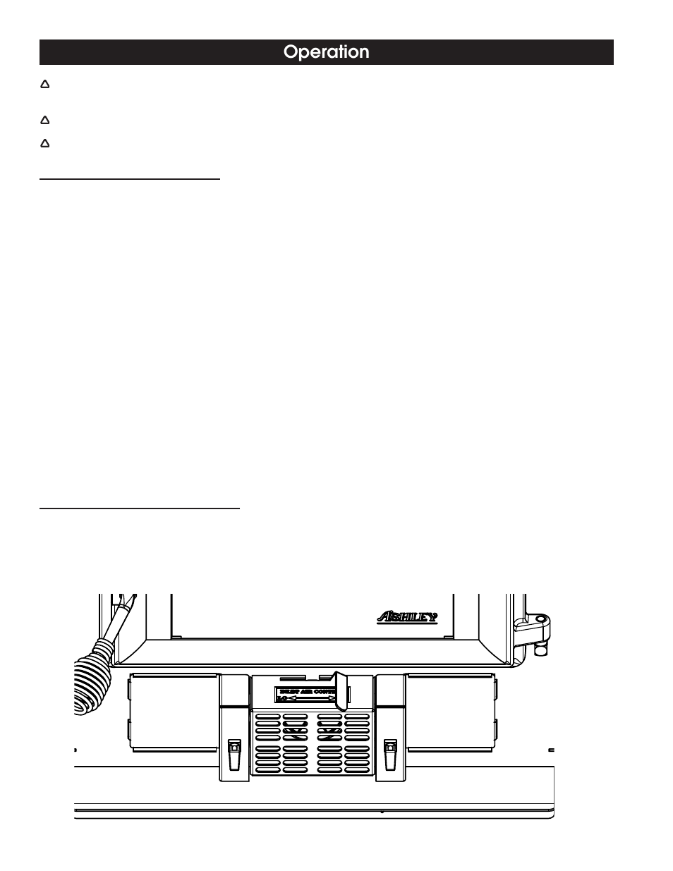 Operation | United States Stove Company 6110 User Manual | Page 12 / 24
