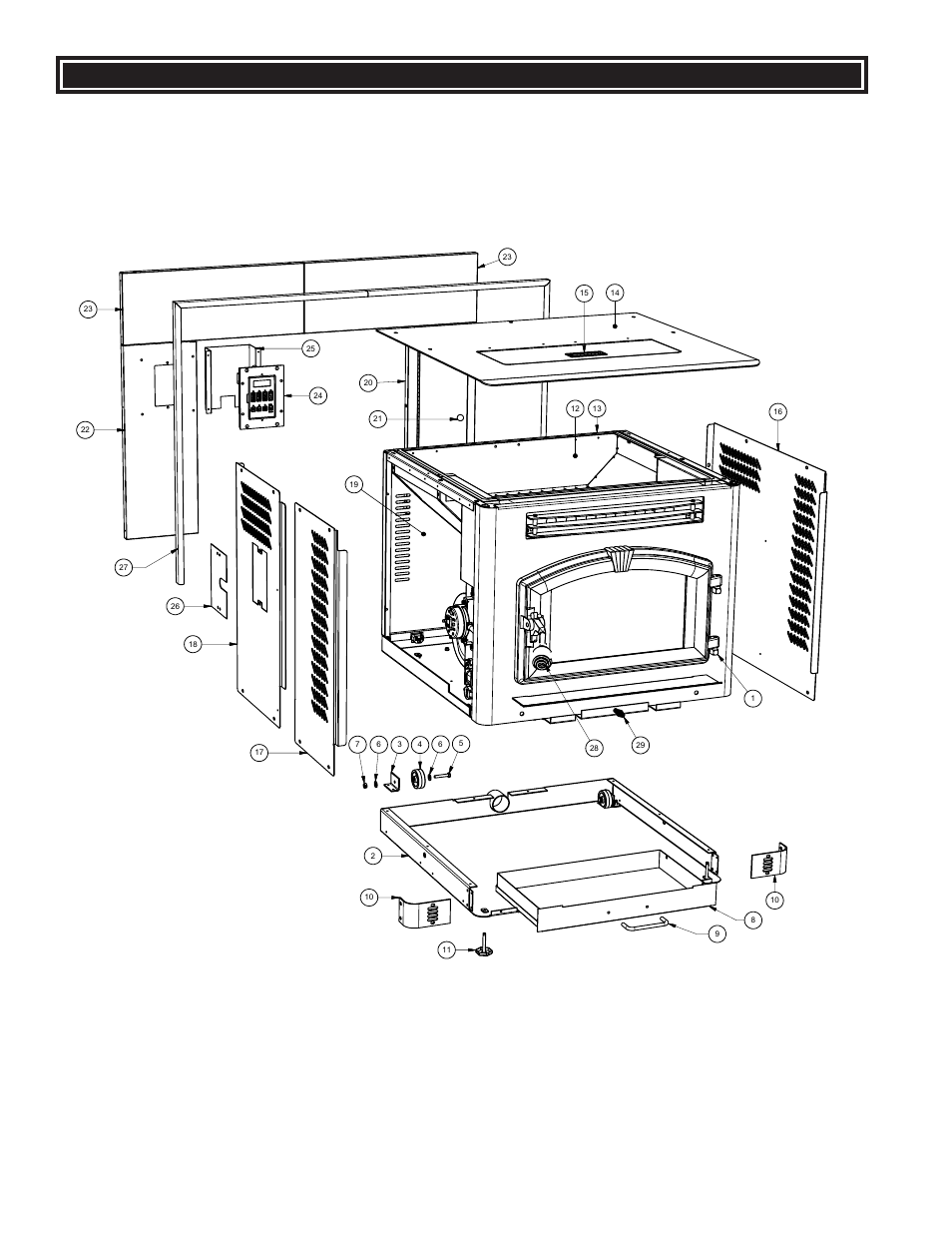 Repair parts-6039i, 28 ussc | United States Stove Company 6039I User Manual | Page 28 / 32