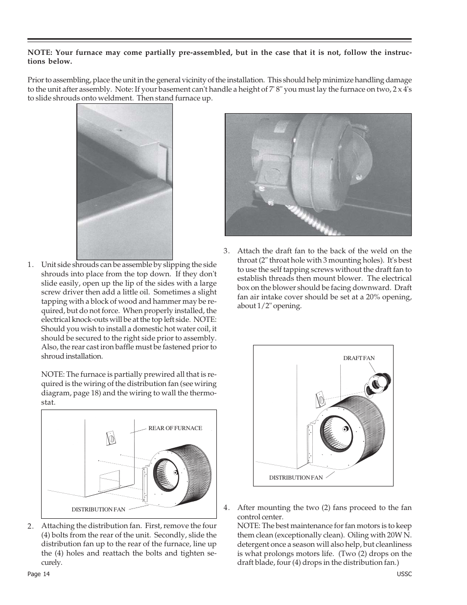 United States Stove Company 24AZ User Manual | Page 14 / 28