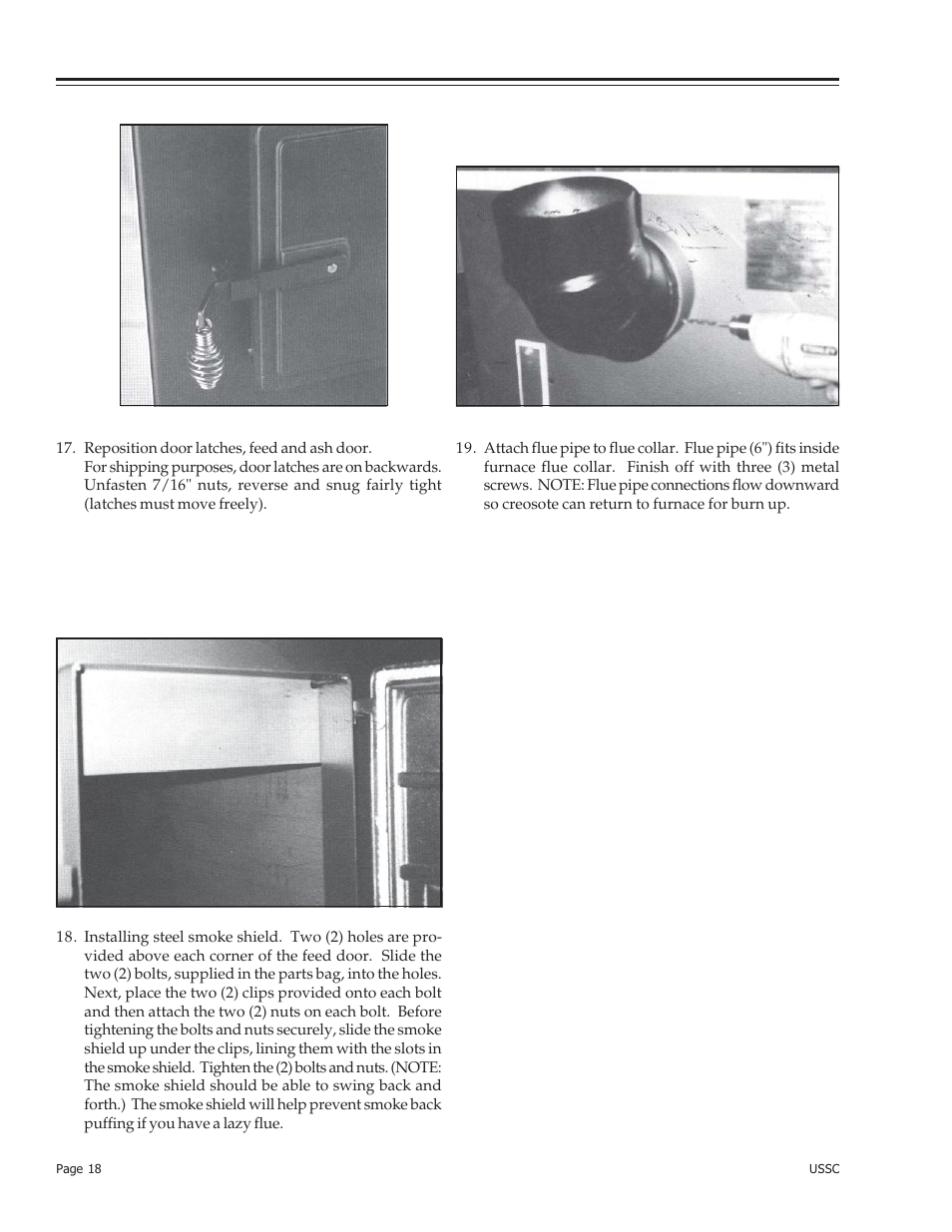United States Stove Company 24AZ User Manual | Page 18 / 28