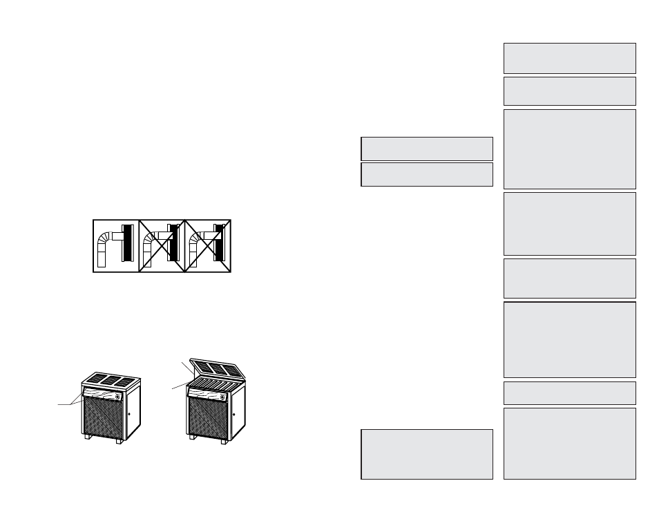 Rules for connector pipe installation, How to lift the top | United States Stove Company 2941 User Manual | Page 10 / 10
