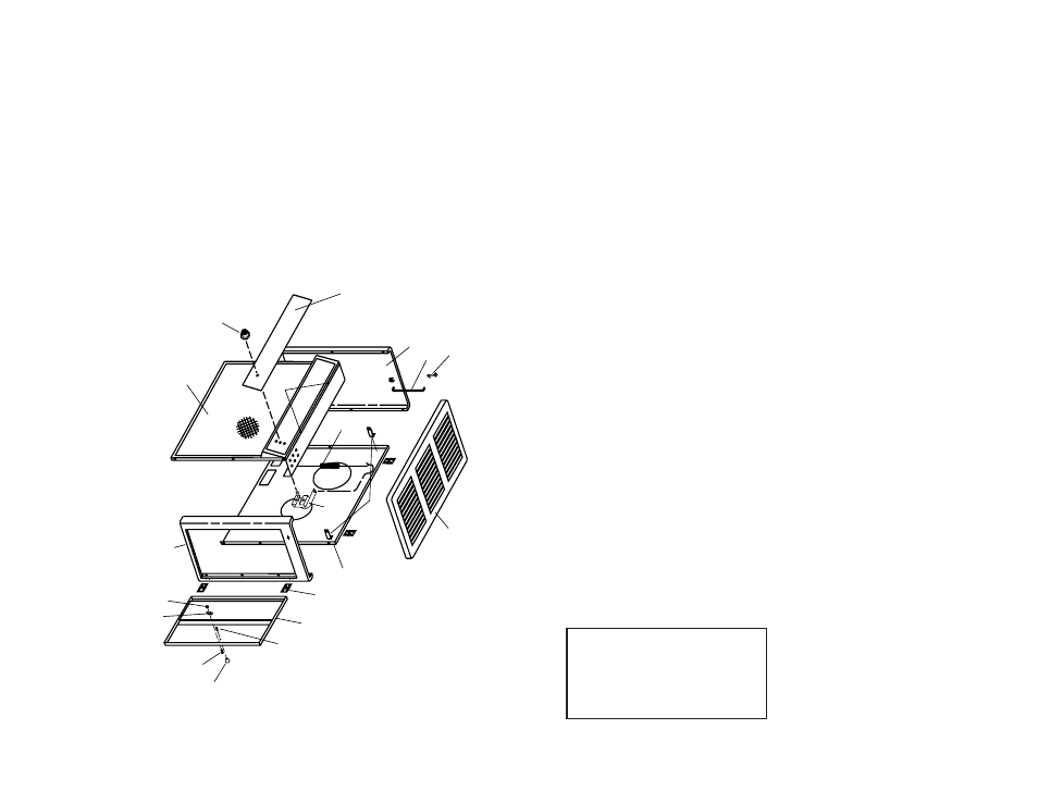 Venting into a fireplace (not recommended) | United States Stove Company 2941 User Manual | Page 7 / 10