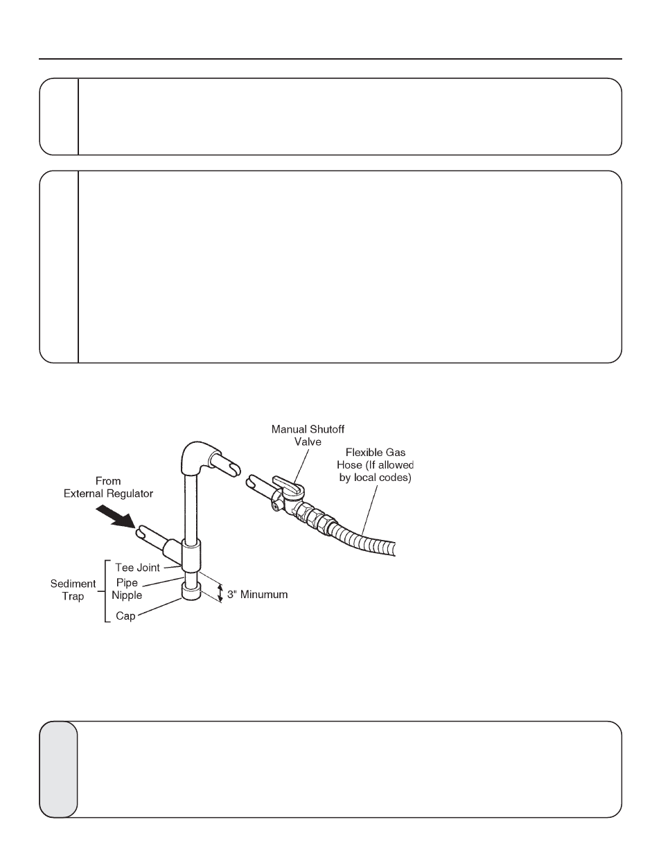 Gas connection | United States Stove Company B9945L User Manual | Page 9 / 28