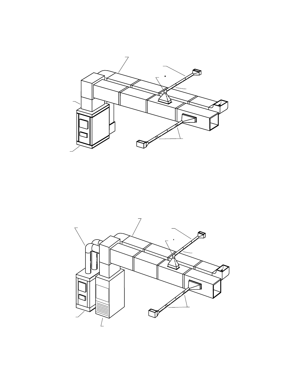 Central installation, Add-on installation | United States Stove Company AIR User Manual | Page 16 / 24