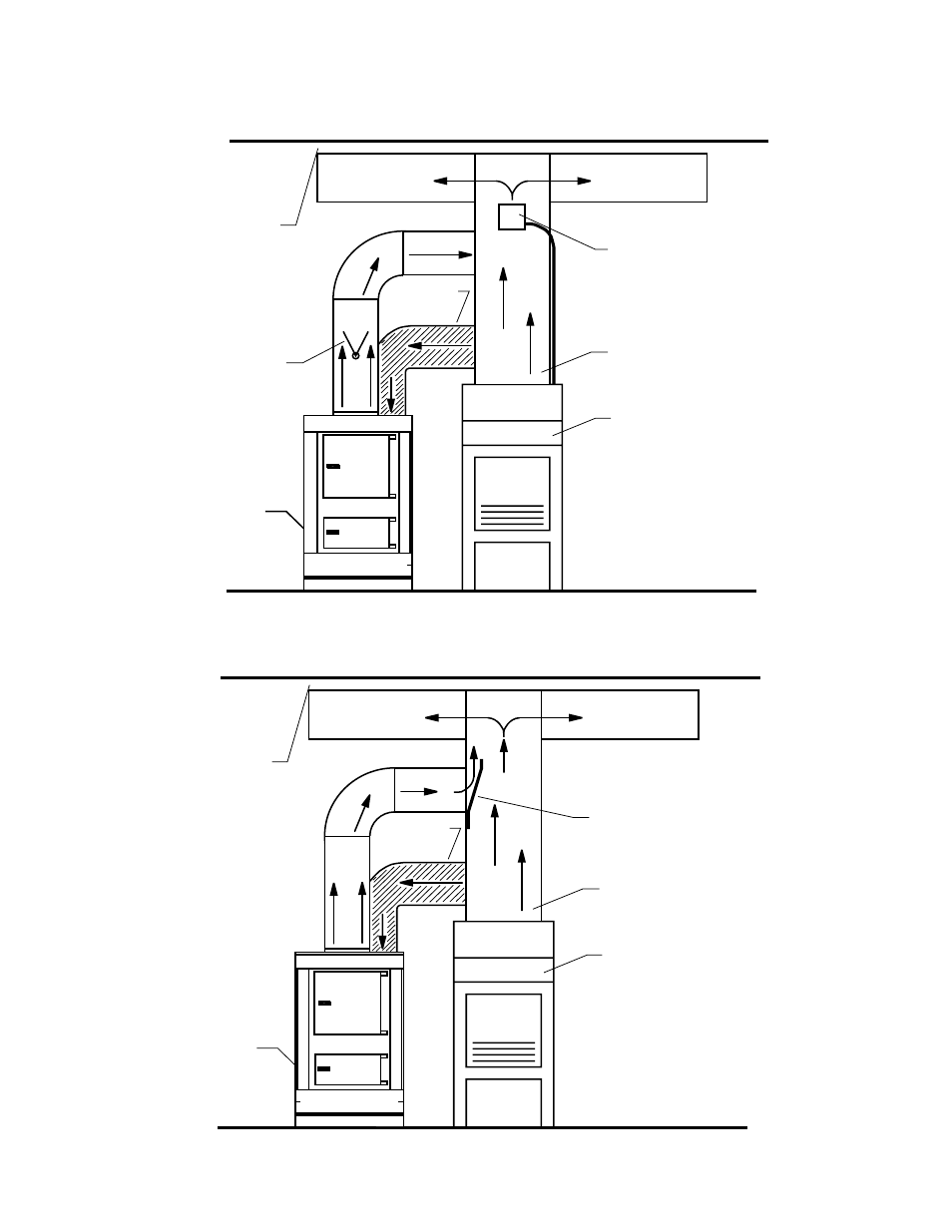 Installation d, Installation e | United States Stove Company AIR User Manual | Page 22 / 24