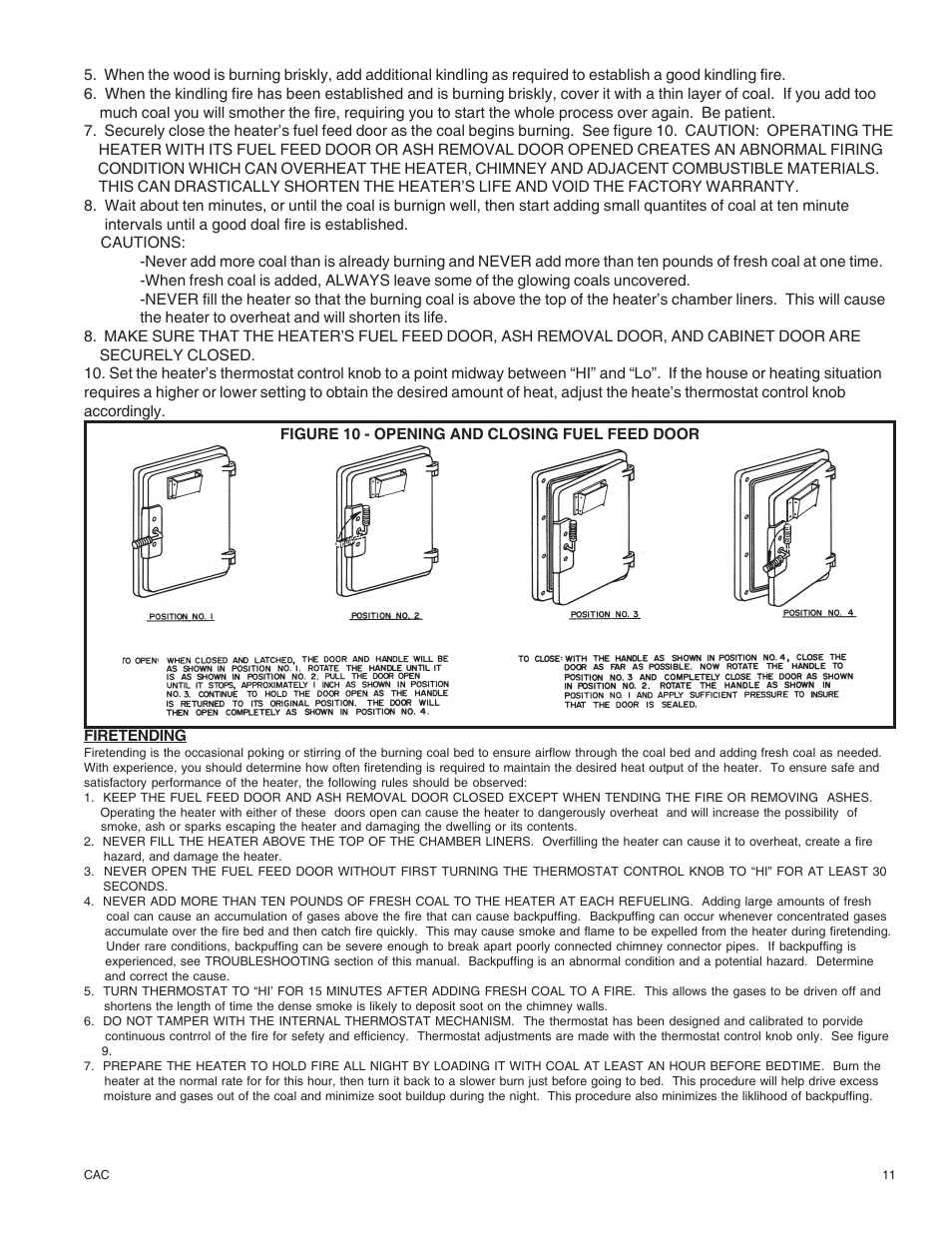 United States Stove Company DR6 User Manual | Page 11 / 18