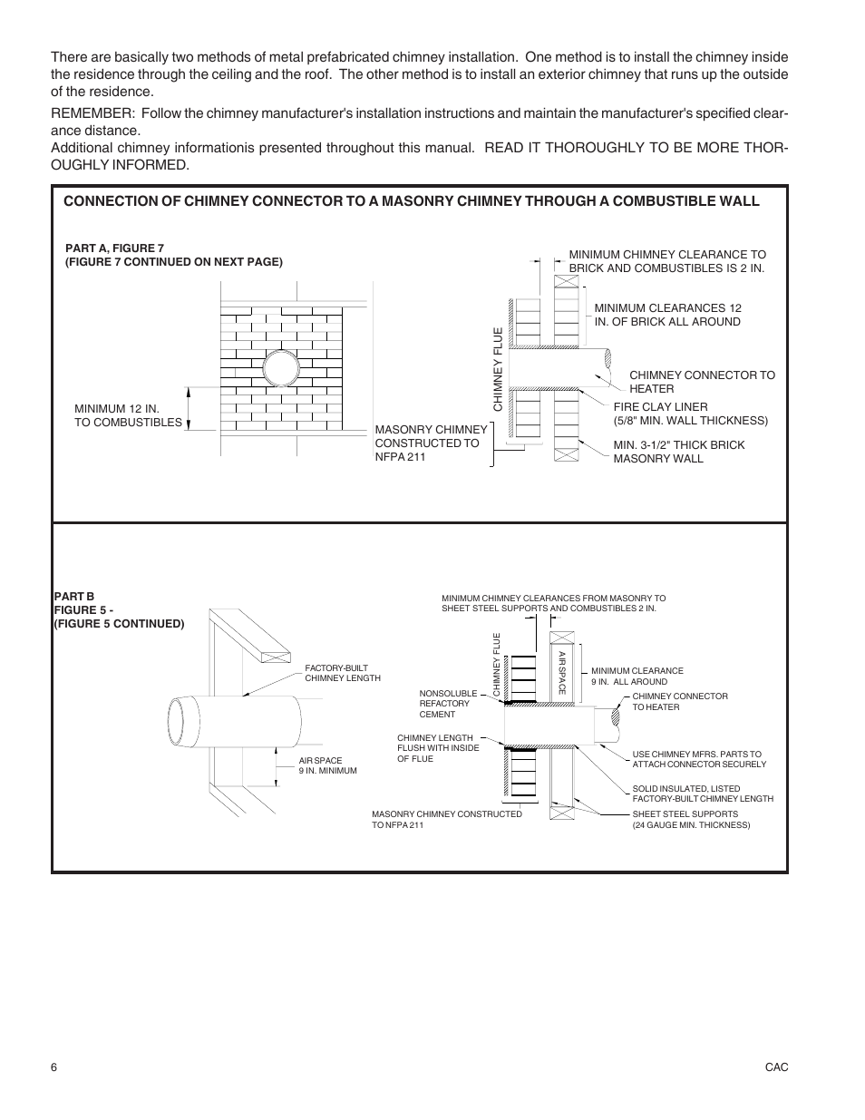 United States Stove Company DR6 User Manual | Page 6 / 18