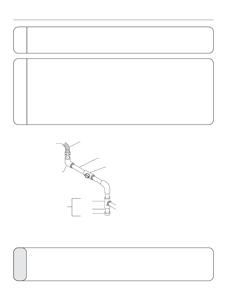 Gas connection, Notice caution, Warning | United States Stove Company A9740L User Manual | Page 8 / 24