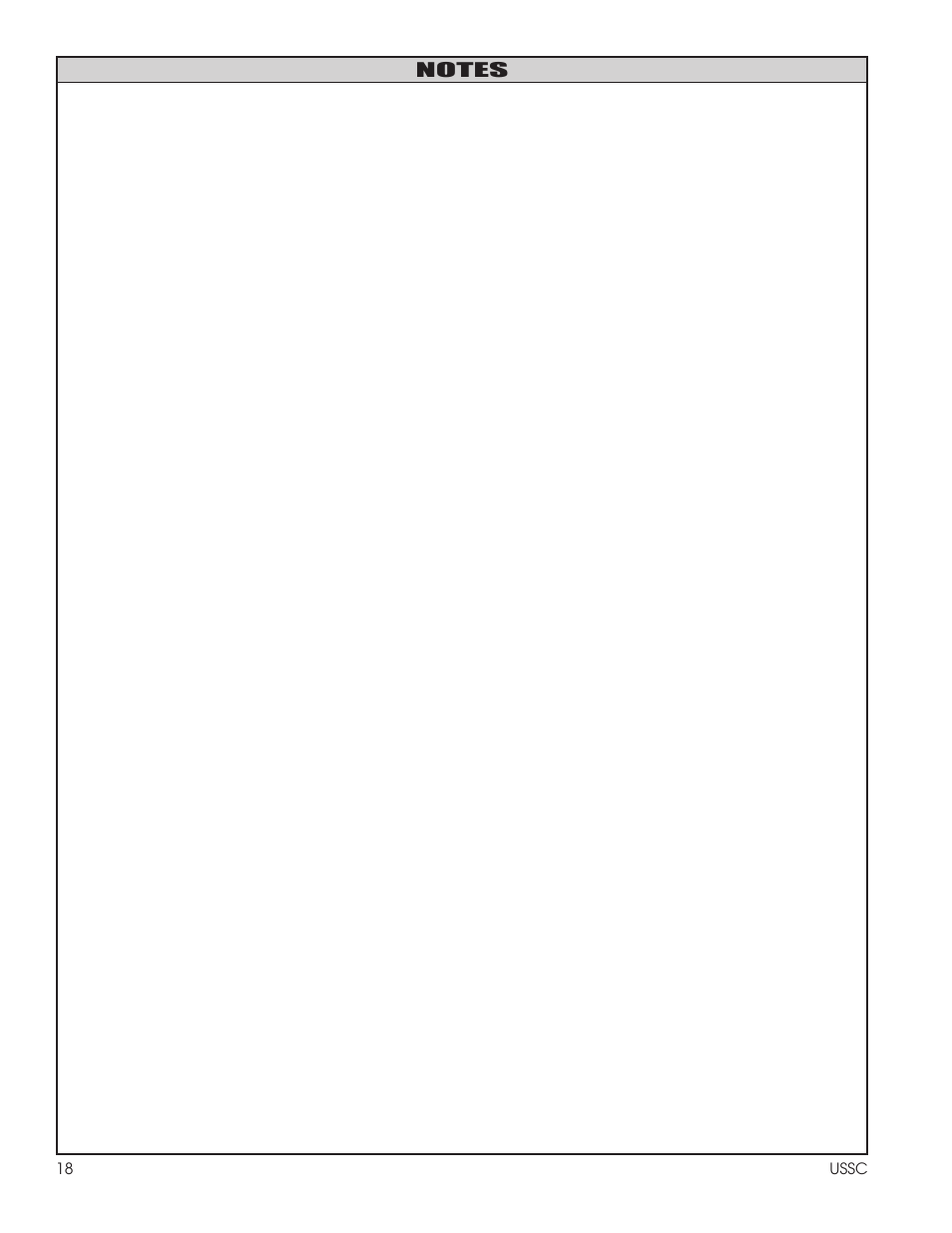 United States Stove Company 1602G User Manual | Page 18 / 20