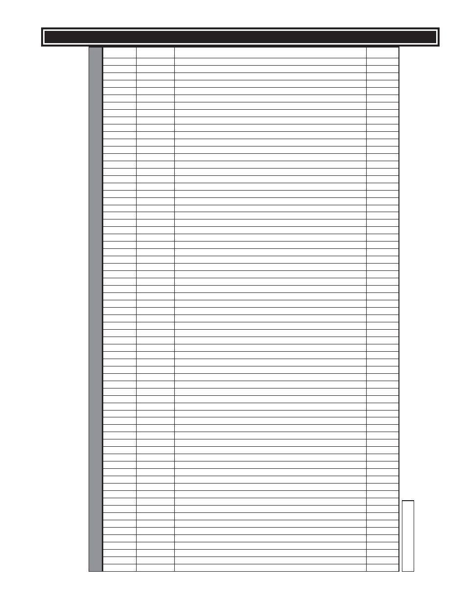 Repair parts list-6035, For model: 6035 | United States Stove Company 6035 User Manual | Page 27 / 28