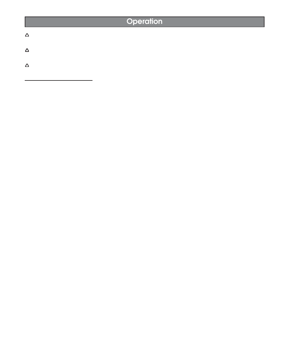 Operation | United States Stove Company 5500XL User Manual | Page 11 / 20