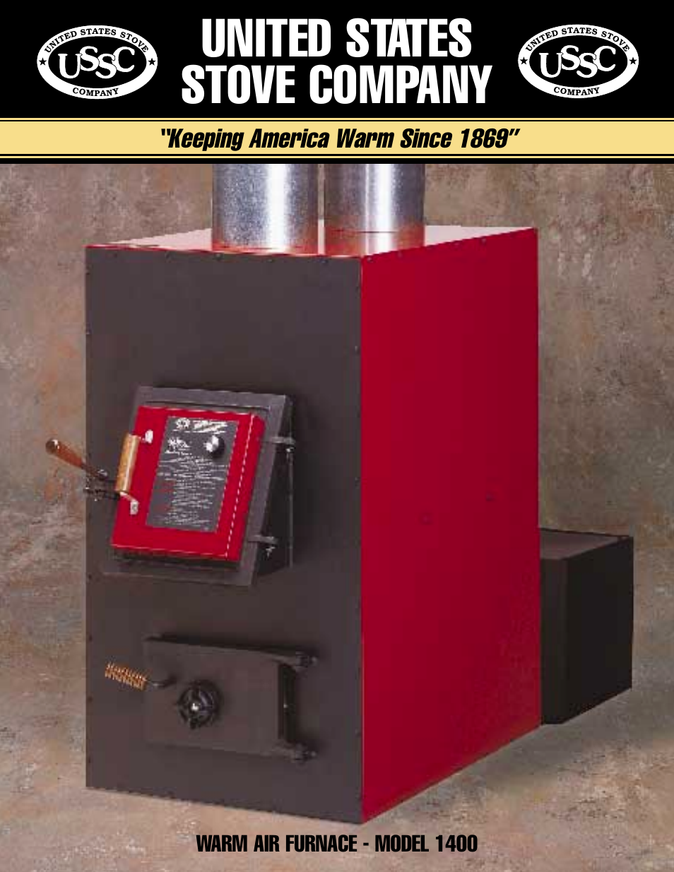 United States Stove Company 1400 User Manual | 2 pages