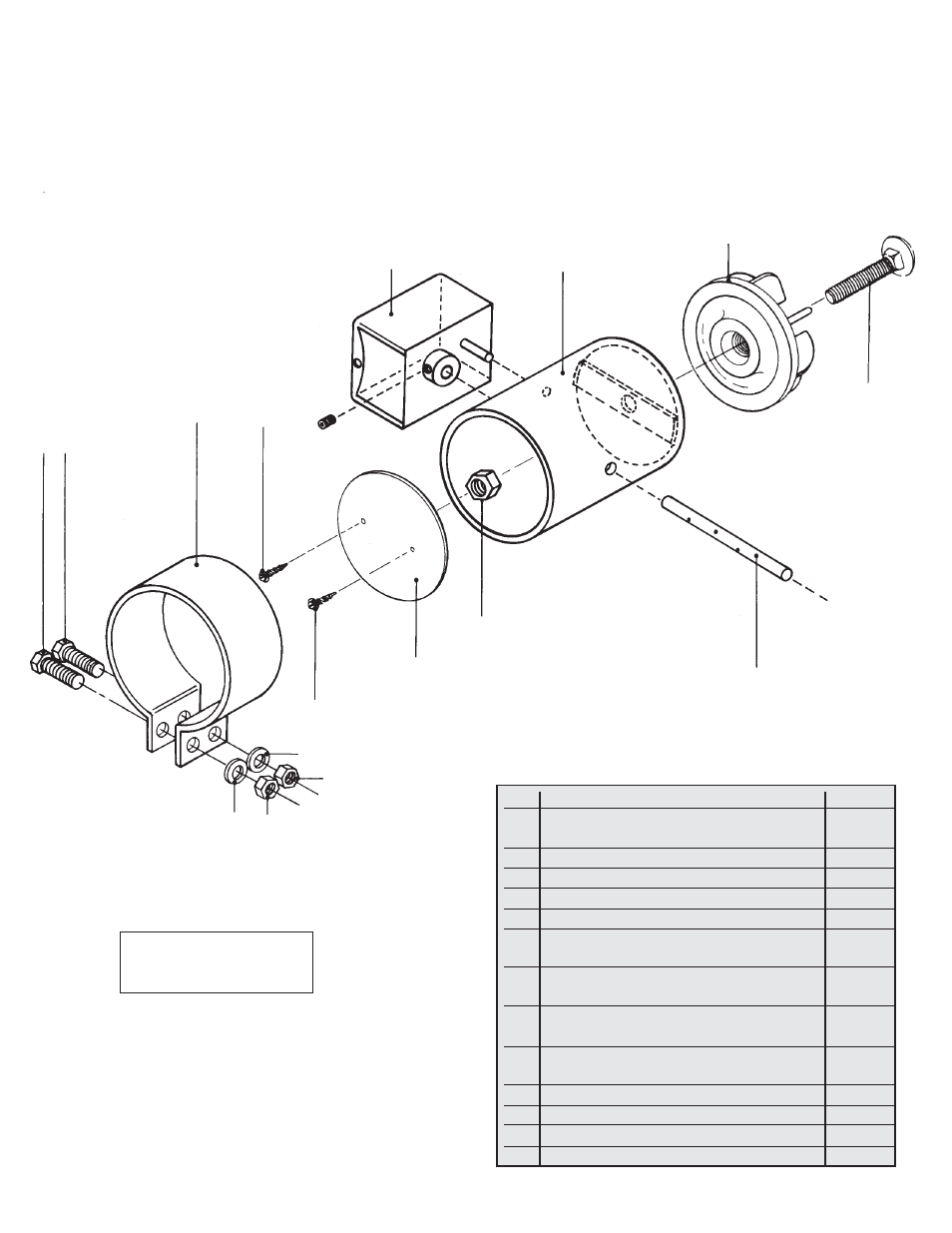 Motorized natural draft parts list | United States Stove Company 1800 User Manual | Page 19 / 32
