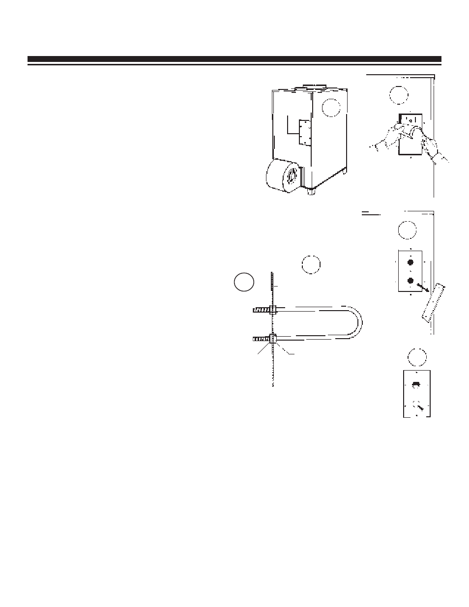 Installation of optional equipment, Installing domestic hot water coil | United States Stove Company 1800 User Manual | Page 26 / 32