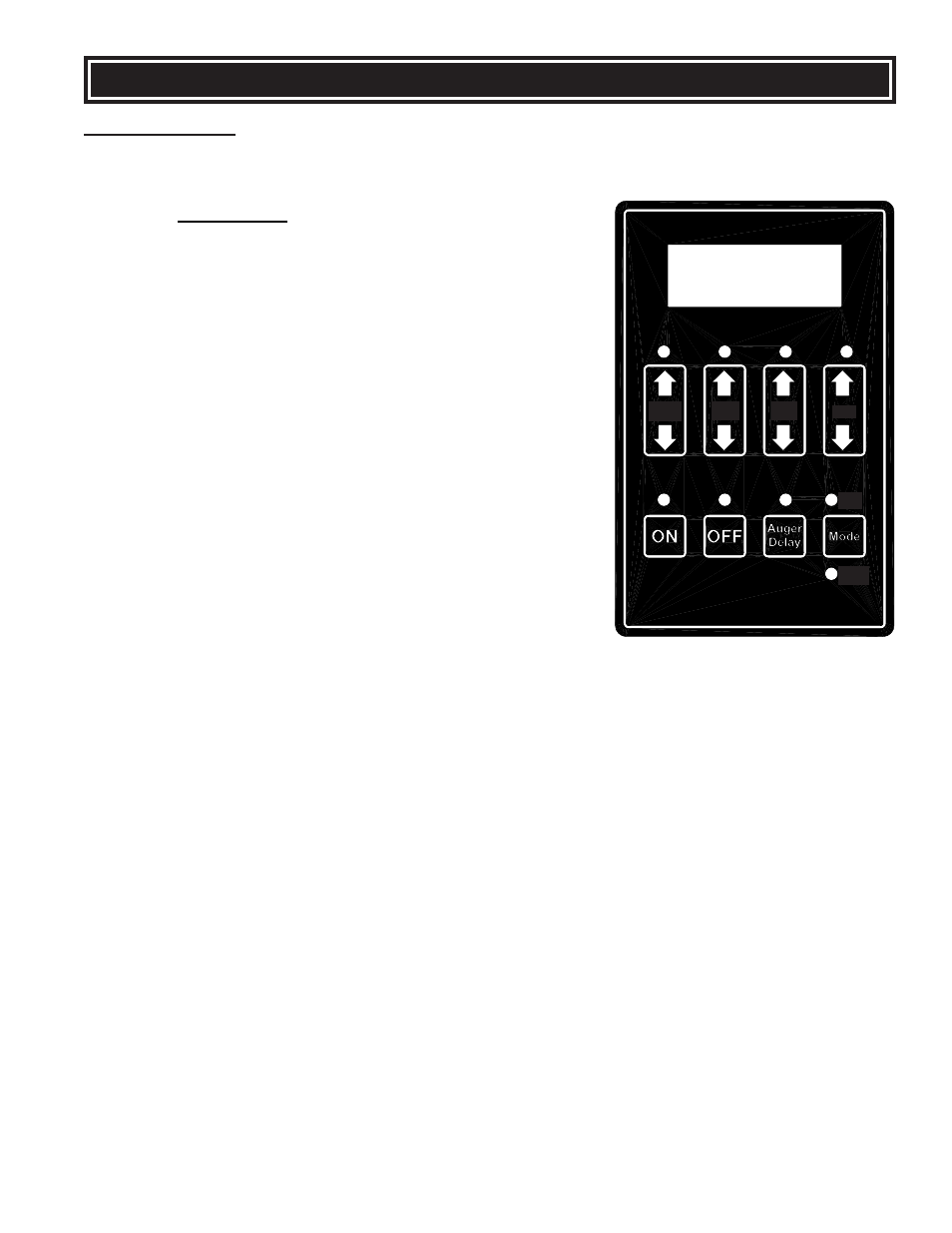Understanding the control board | United States Stove Company 6039HF User Manual | Page 13 / 24