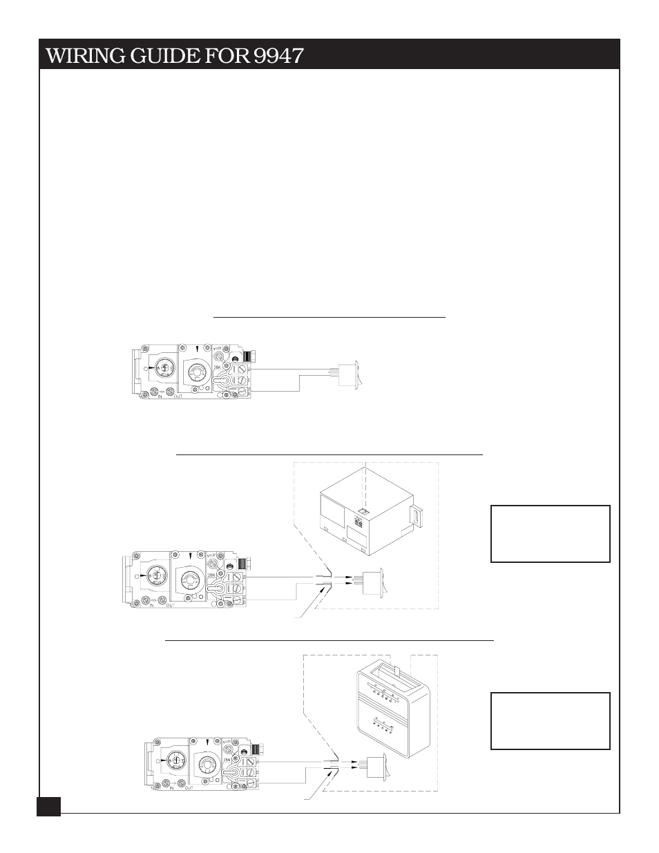 Wiring guide for 9947 | United States Stove Company C9947N User Manual | Page 24 / 43