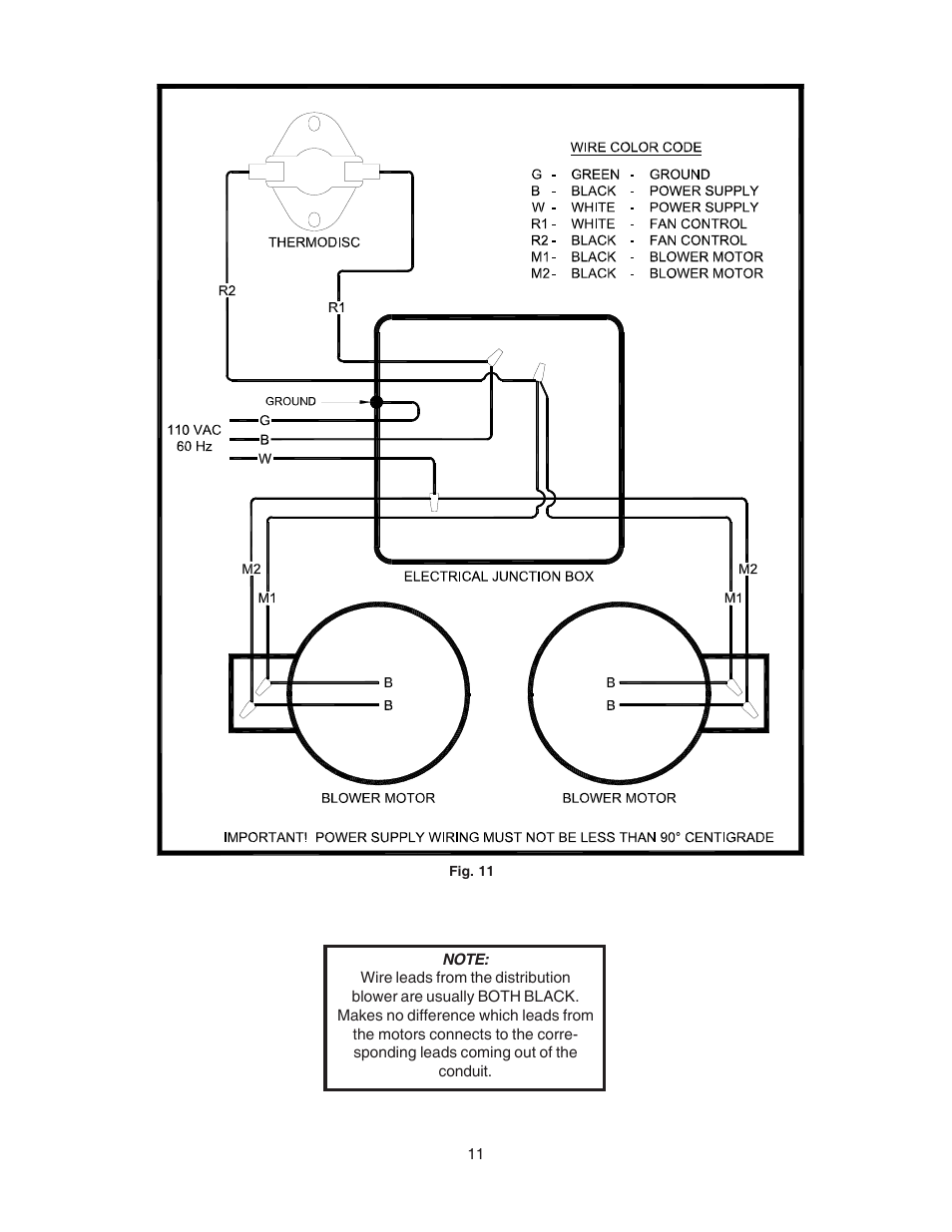 United States Stove Company 1500 User Manual | Page 11 / 24