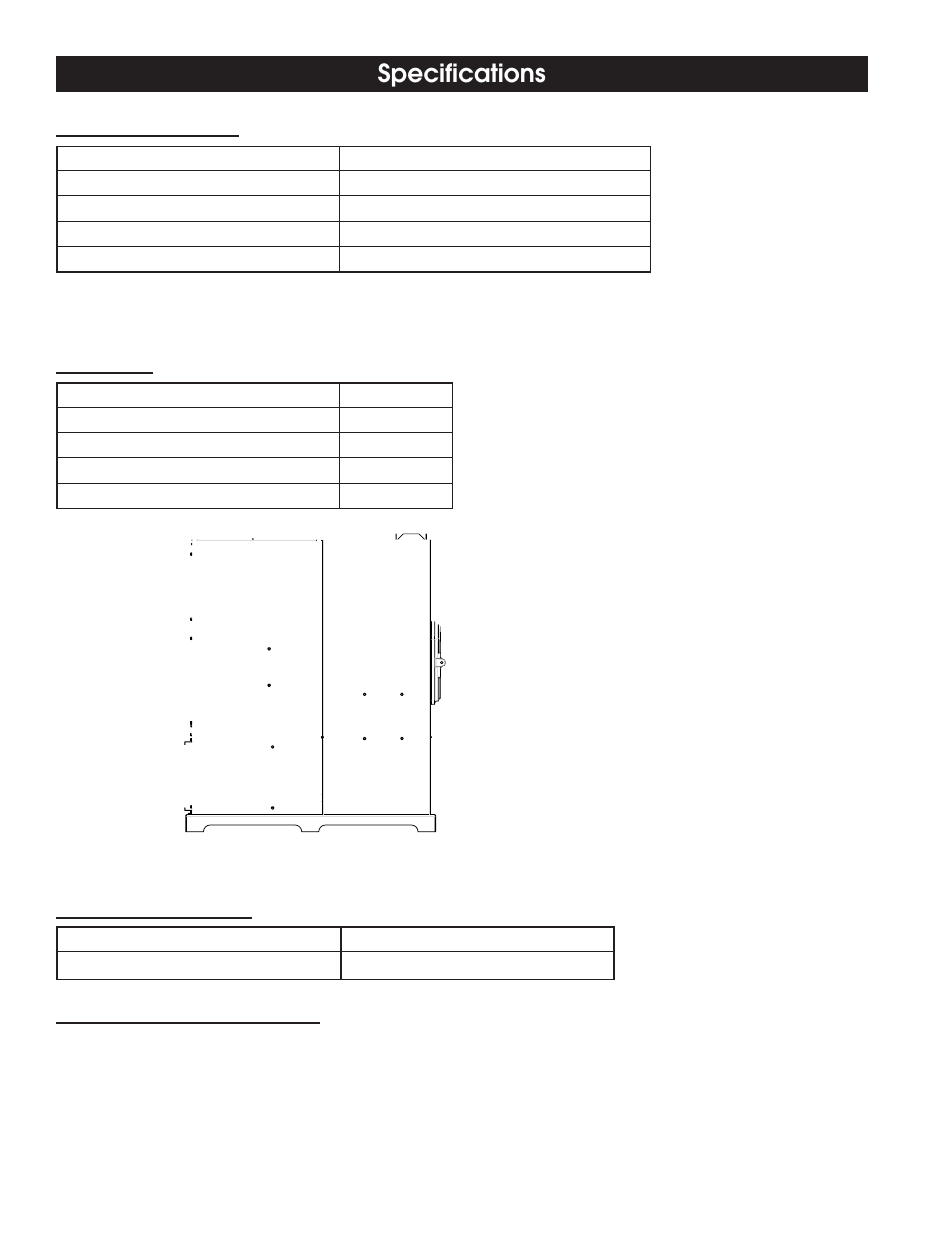 Specifications | United States Stove Company 6300C User Manual | Page 4 / 24