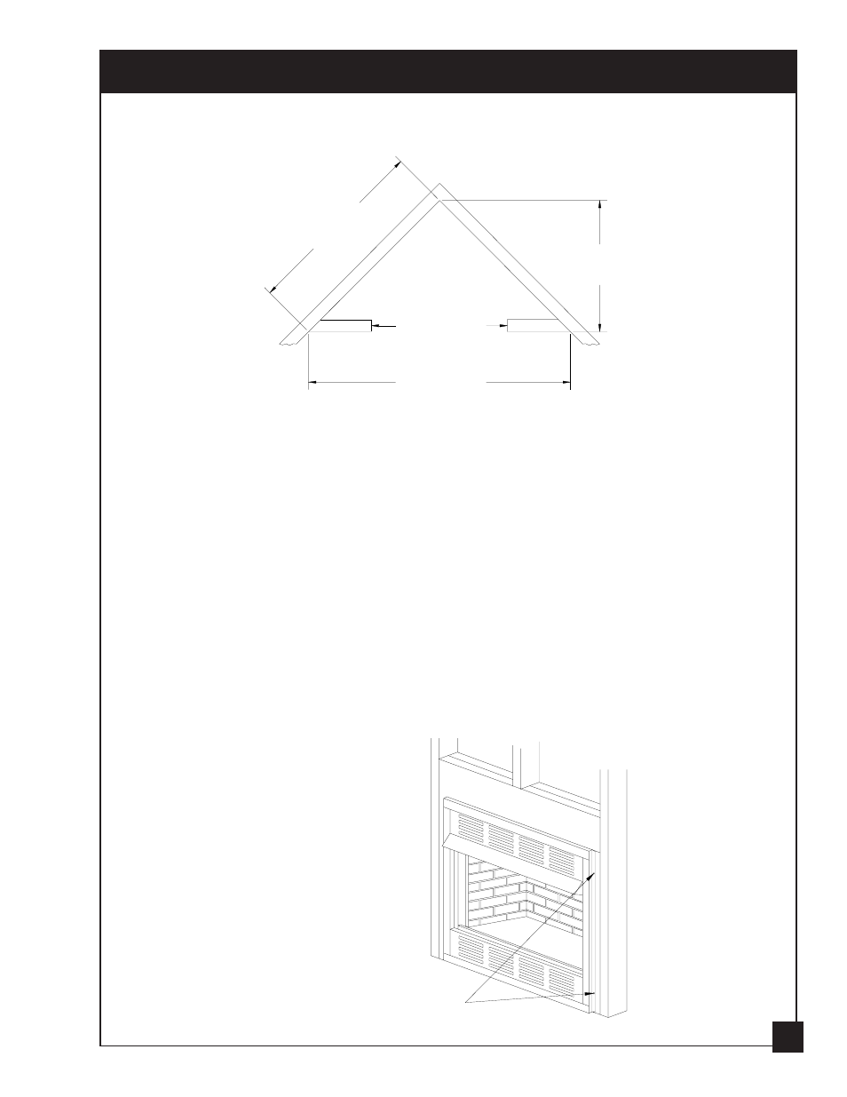 Built-in installation | United States Stove Company VFZC32L User Manual | Page 19 / 32