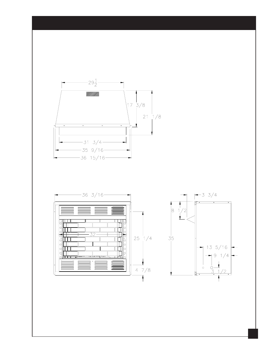 Vfzc32 specifications | United States Stove Company VFZC32L User Manual | Page 5 / 32