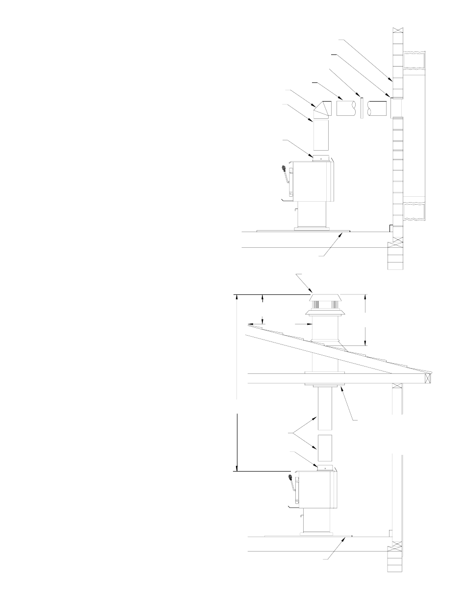 Chimney connection | United States Stove Company 2007 User Manual | Page 6 / 16