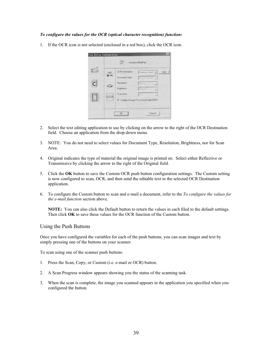 UMAX Technologies Astra 3400 User Manual | Page 39 / 57