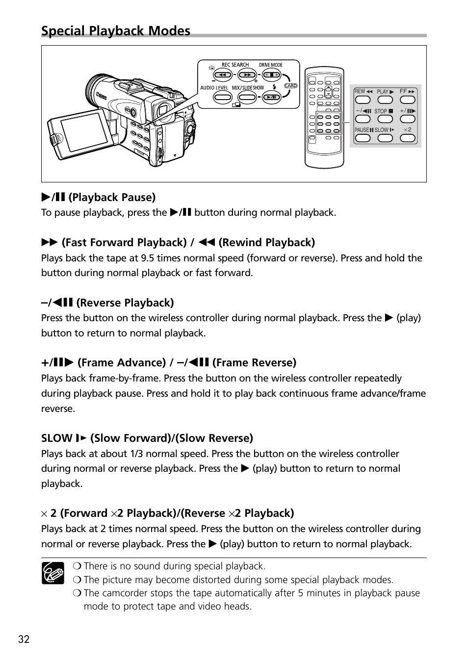 Special playback modes | U-Line 30 User Manual | Page 32 / 166